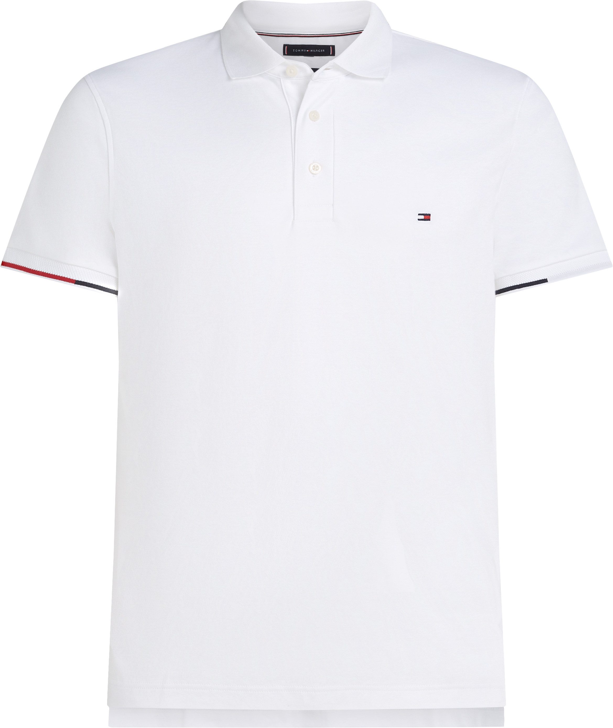 Tommy Hilfiger Poloshirt BT-INTERLOCK FLAGCUFF SLIM FIT-B