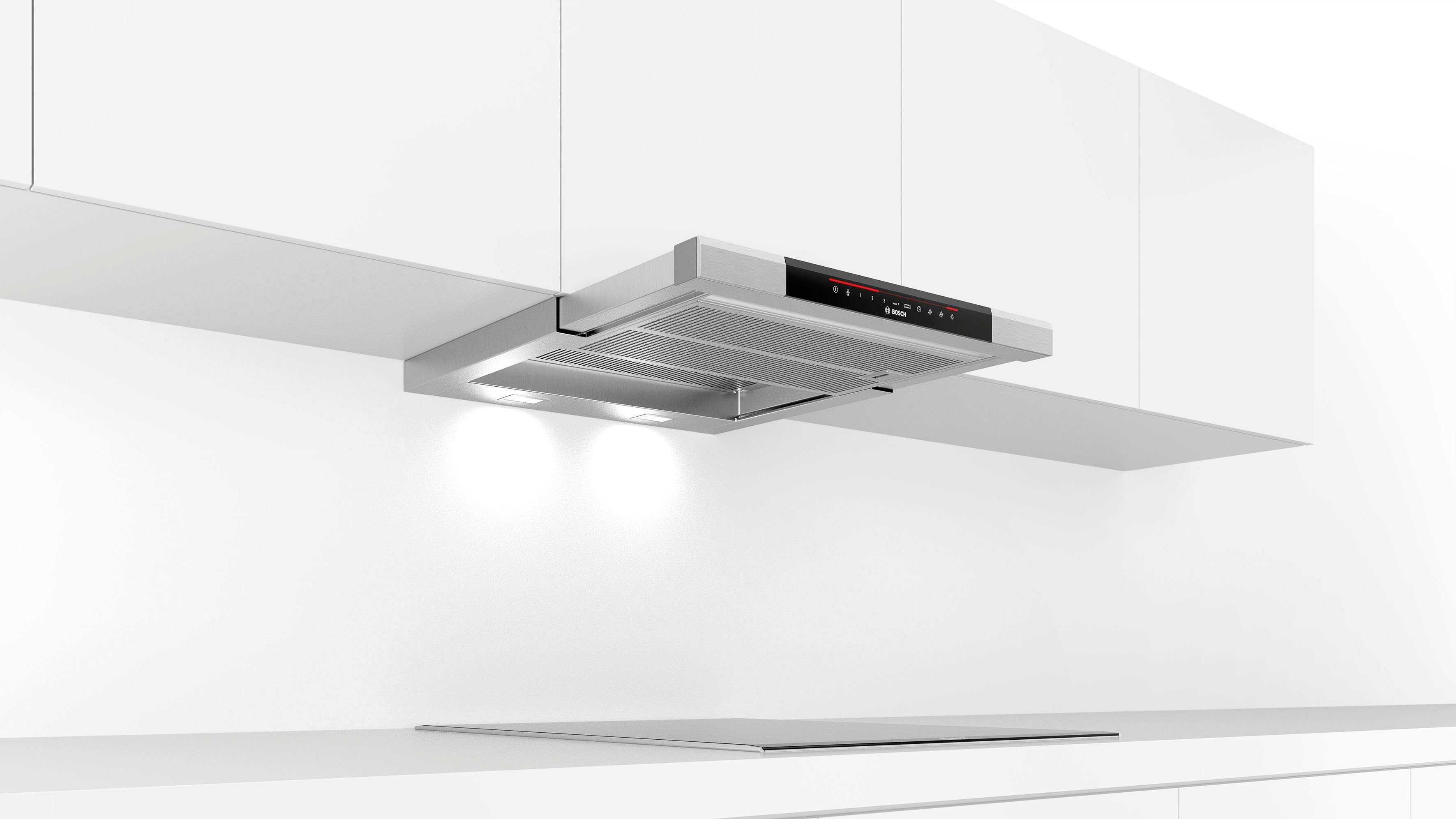 BOSCH Vlakscherm-afzuigkap DFS067K51 afzuigkappen zilver(kleur)