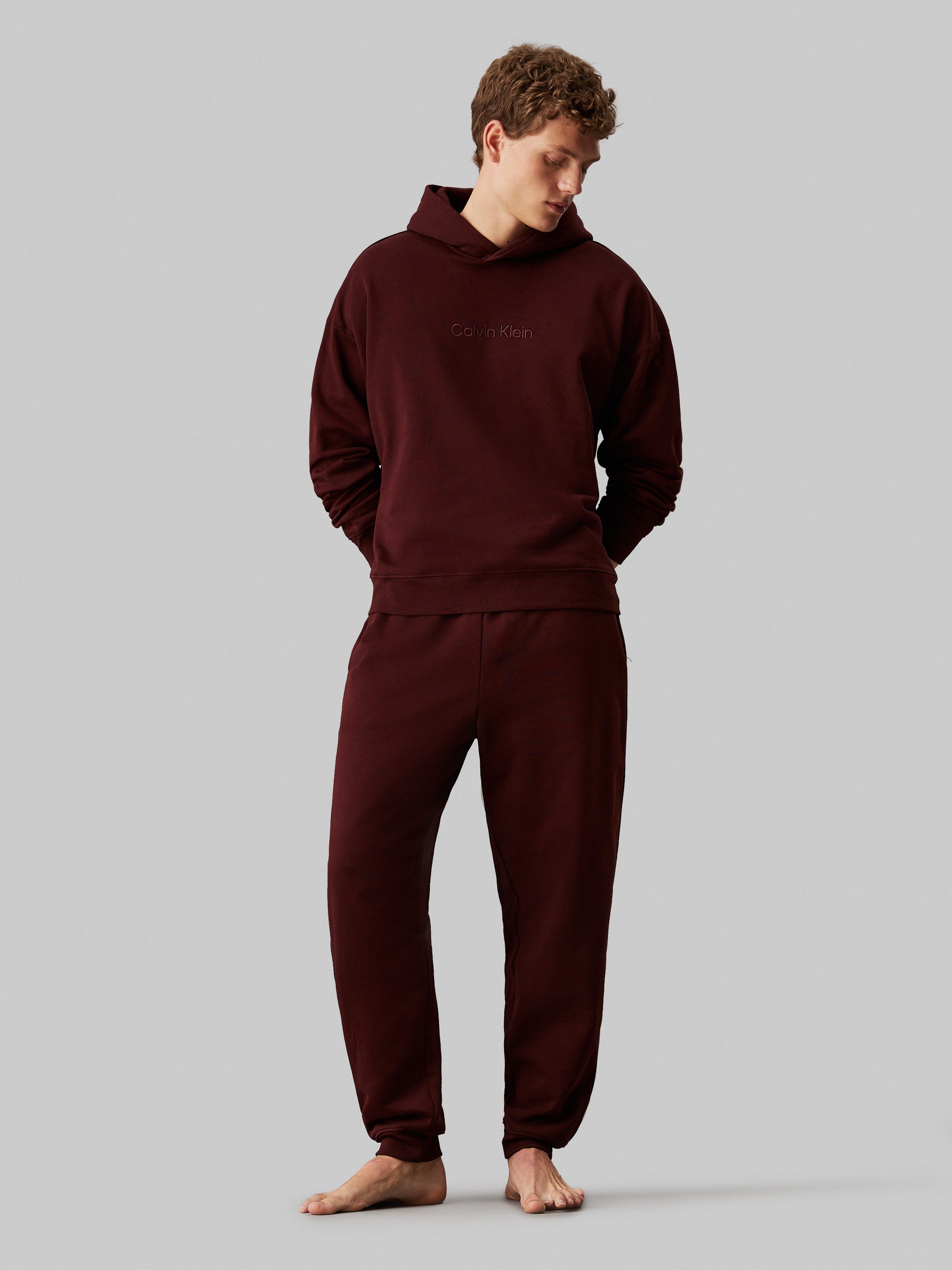 Calvin Klein Hoodie L/S HOODIE met logo-opschrift
