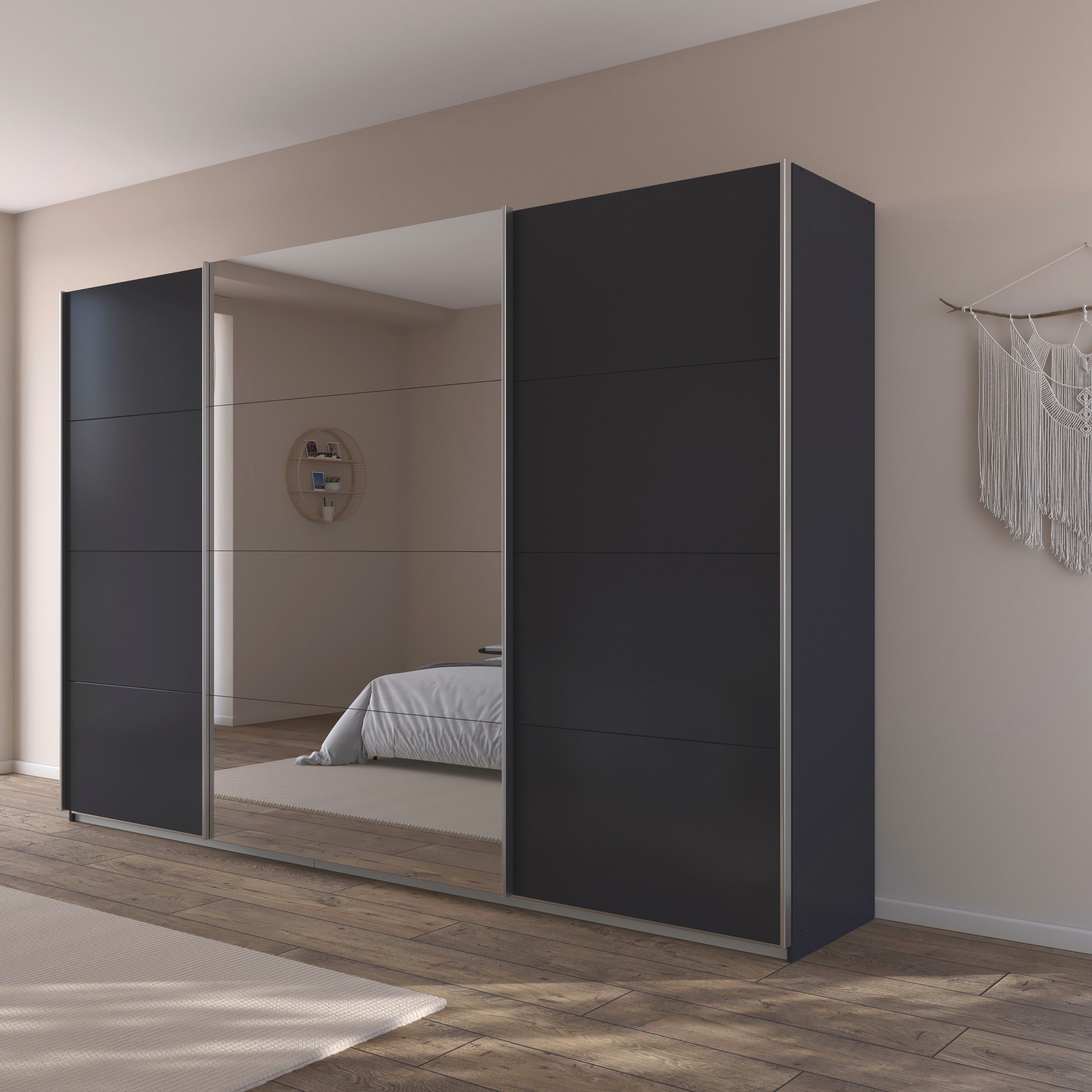 rauch Schuifdeurkast Kledingkast kast OTTO´S CHOICE garderobe AGORDO Top interieur, in 4 breedtes en 2 hoogtes MADE IN GERMANY