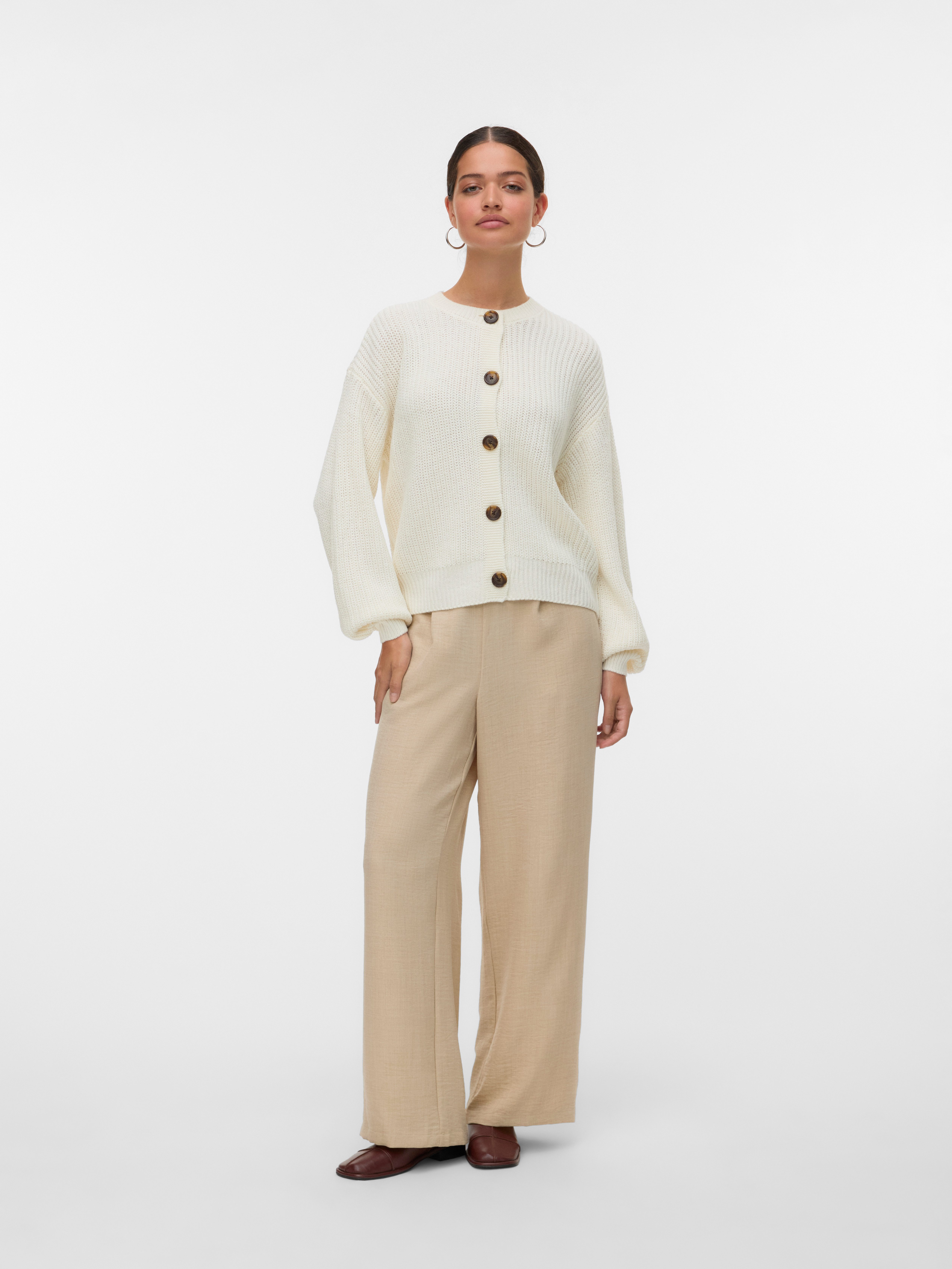 Vero Moda Vest VMLEA LS O-NECK CARDIGAN NOOS