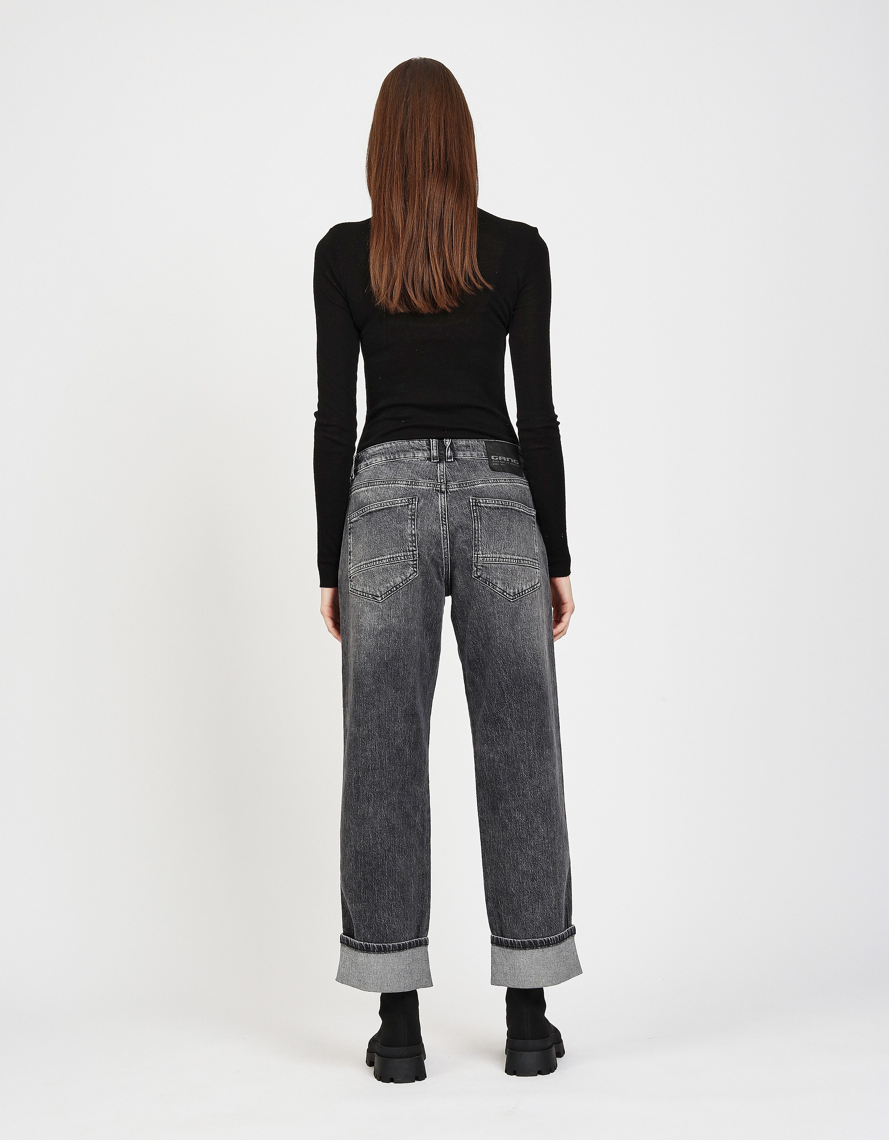 GANG Loose fit jeans 94ROBERTA met oversized opgestikte zakken