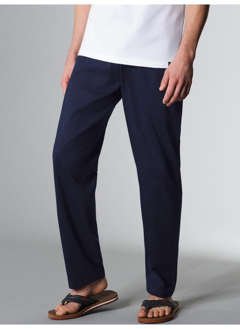 Trigema Pyjama Trigema pyjamabroek (1-delig) heren lange pyjama's maat M blauw