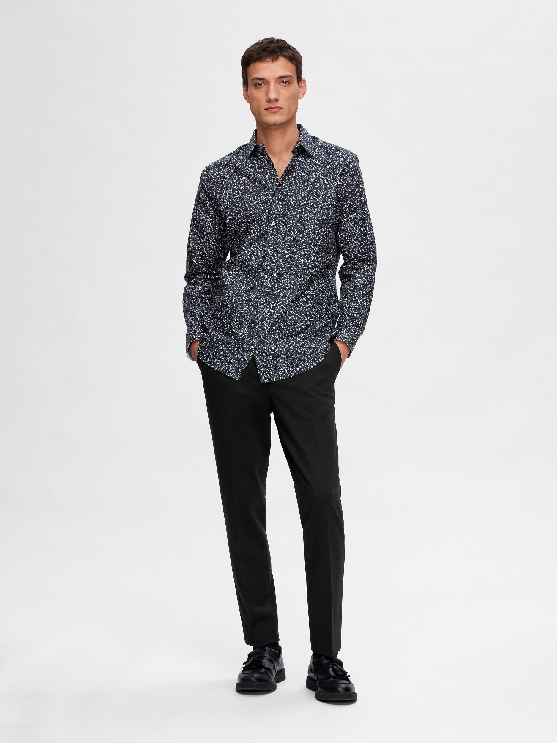 SELECTED HOMME Overhemd met lange mouwen SLHSLIMSOHO-DETAIL SHIRT LS NOOS