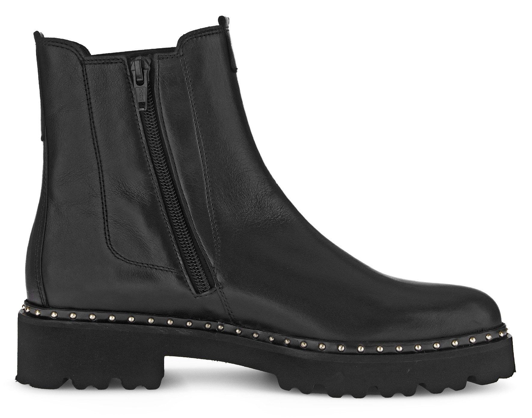 Gabor Chelsea-boots blokhak, enkellaars, laarzen, rits en stretch-inzet