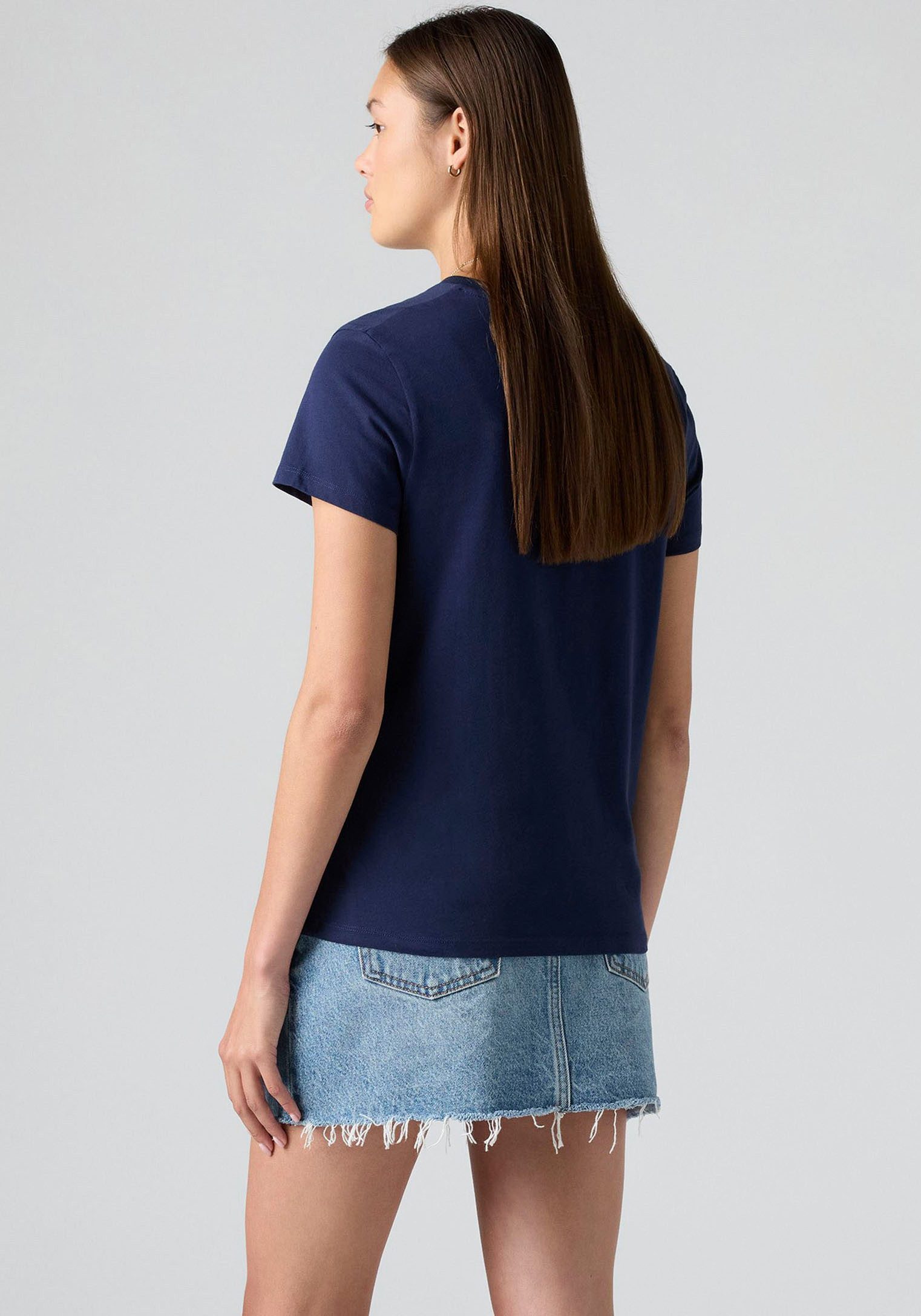 Levi's® T-shirt The Perfect Tee met batwing-logoprint