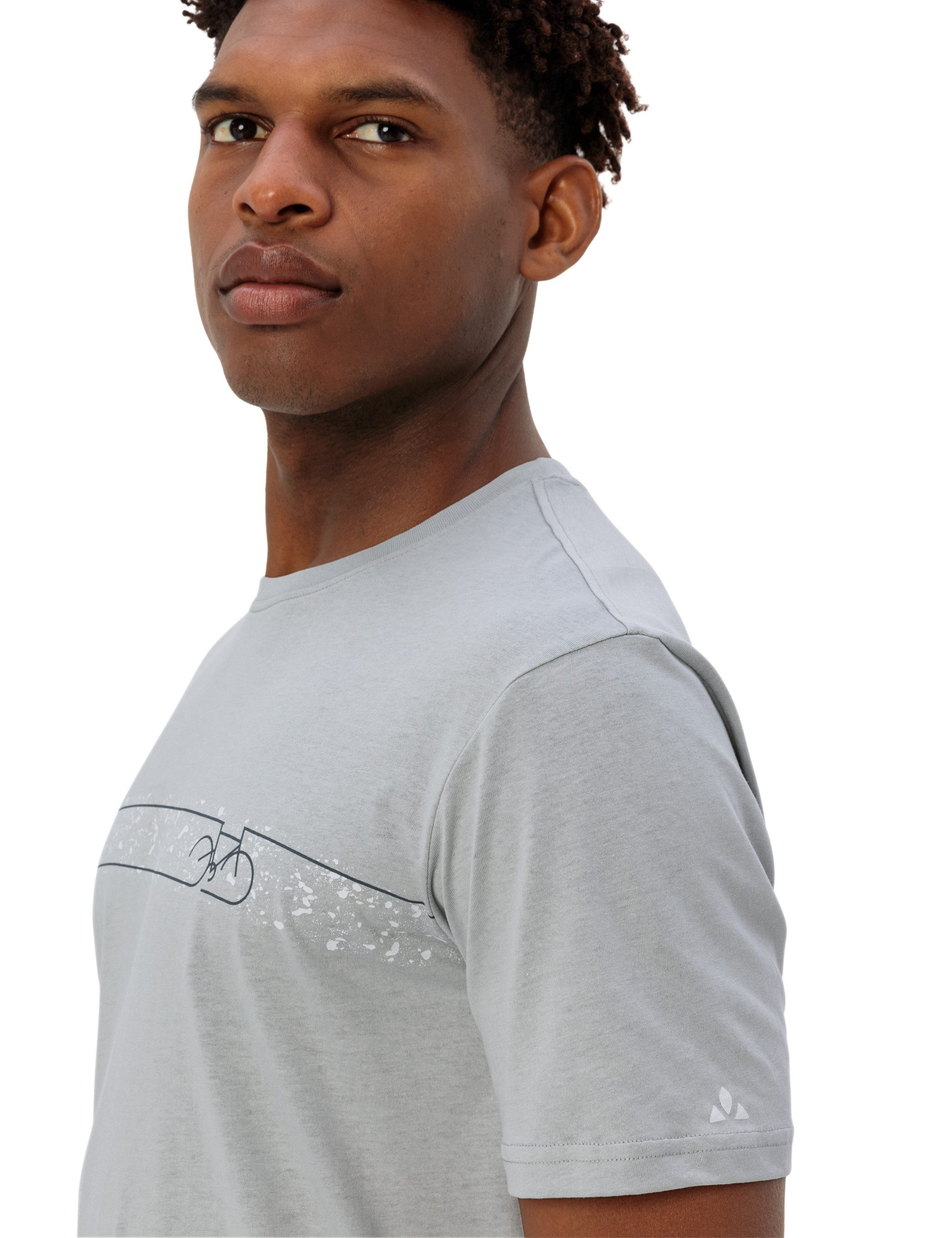 VAUDE Functioneel shirt MEN'S CYCLIST T-SHIRT V Fietsshirt met print
