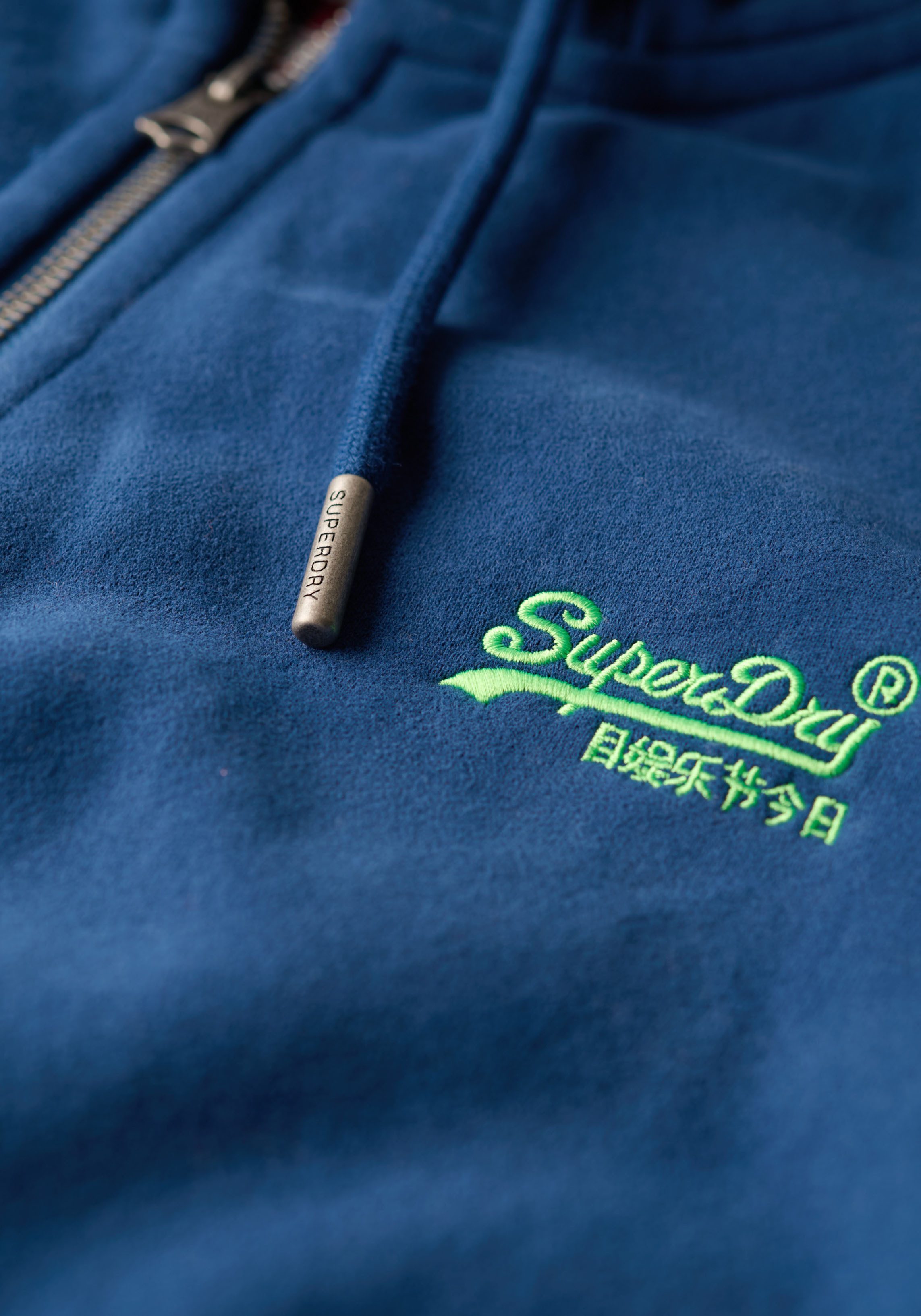 Superdry Capuchonsweatvest ESSENTIAL LOGO ZIP HOODIE