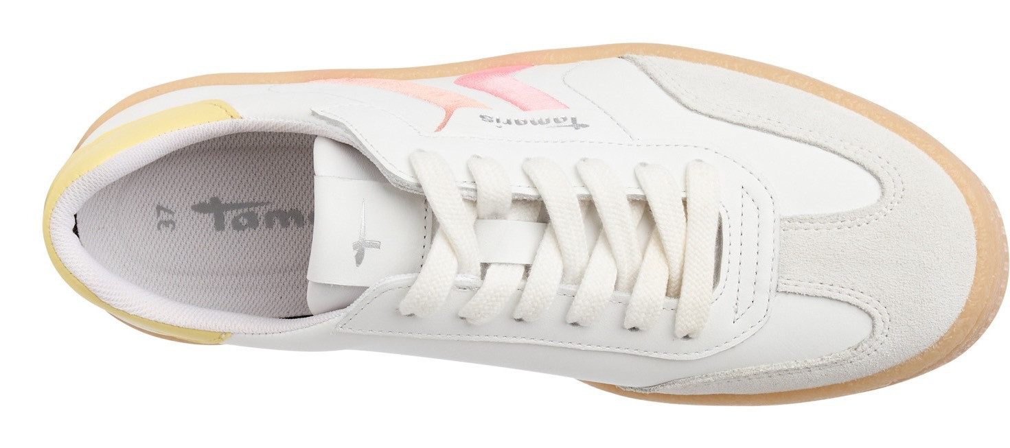 Tamaris Plateausneakers met zacht verdikte rand