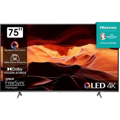 Hisense Led-TV, 189 cm-75 , 4K Ultra HD, Smart TV