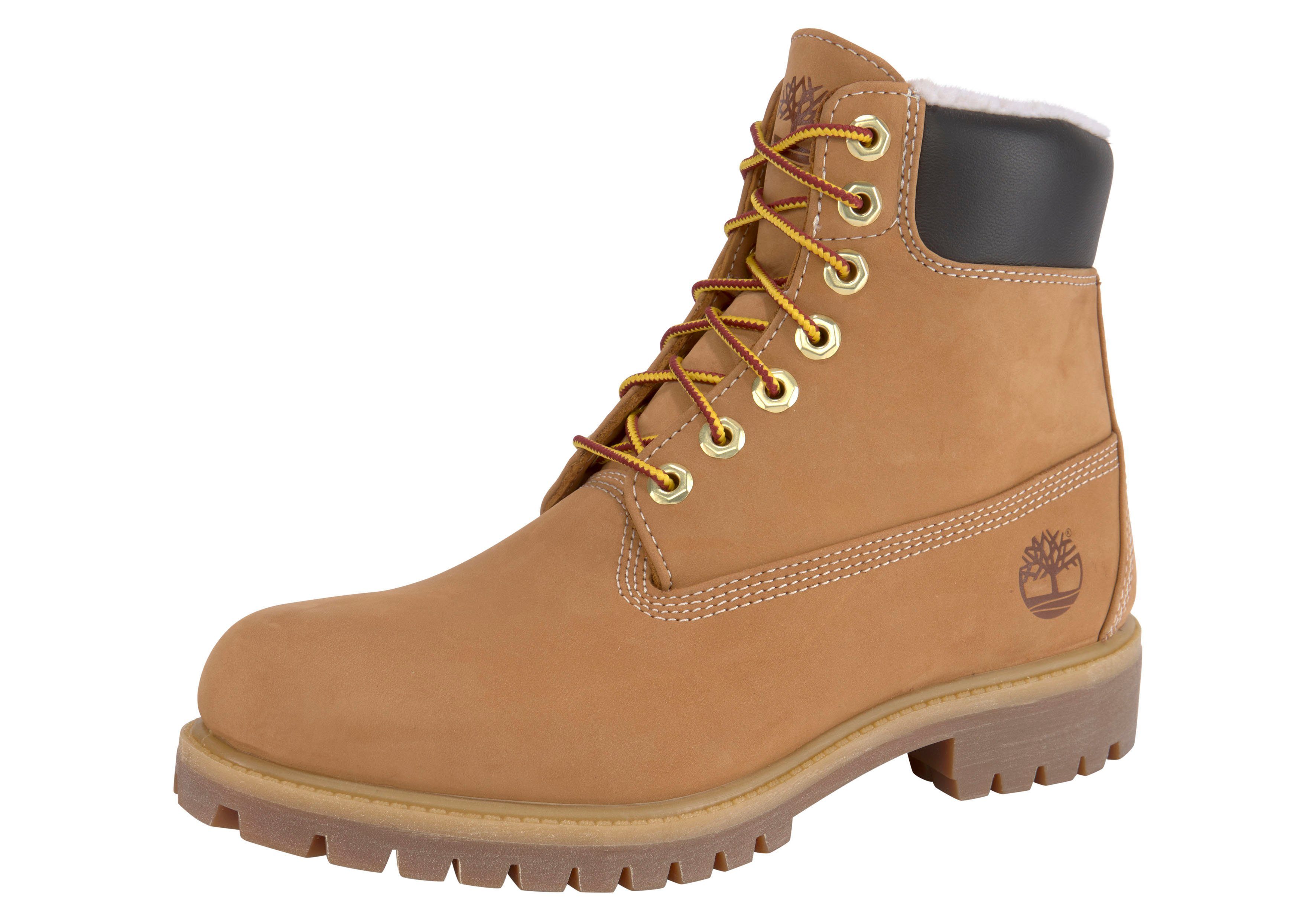 Timberland Veterschoenen 6 in Premium Fur-Warm Lin Winterlaarzen, veterschoenen, winterschoenen, wat