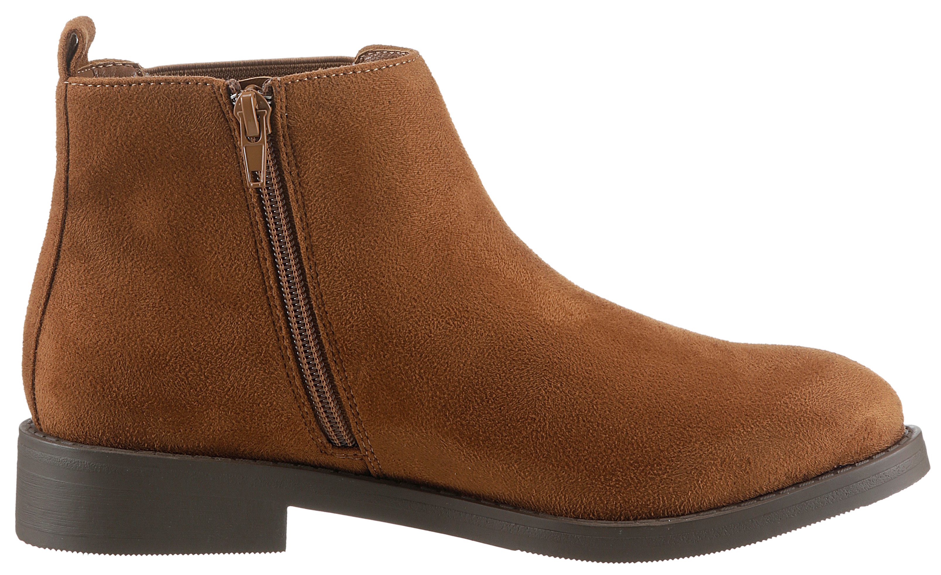 Aniston SHOES Chelsea-boots ankle boot, block heel, with wide stretch - new collection