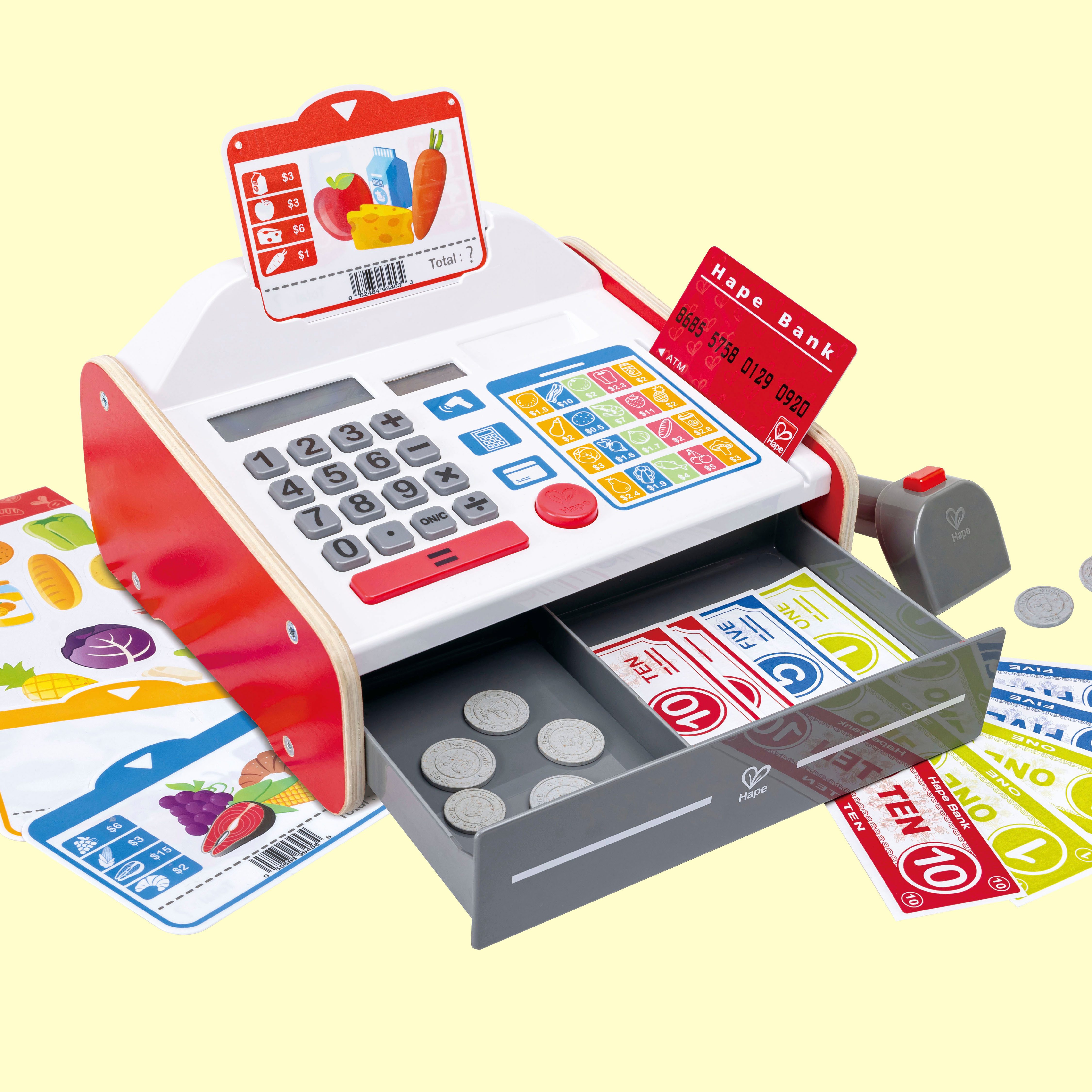 Hape Speelkassa met geluidseffect