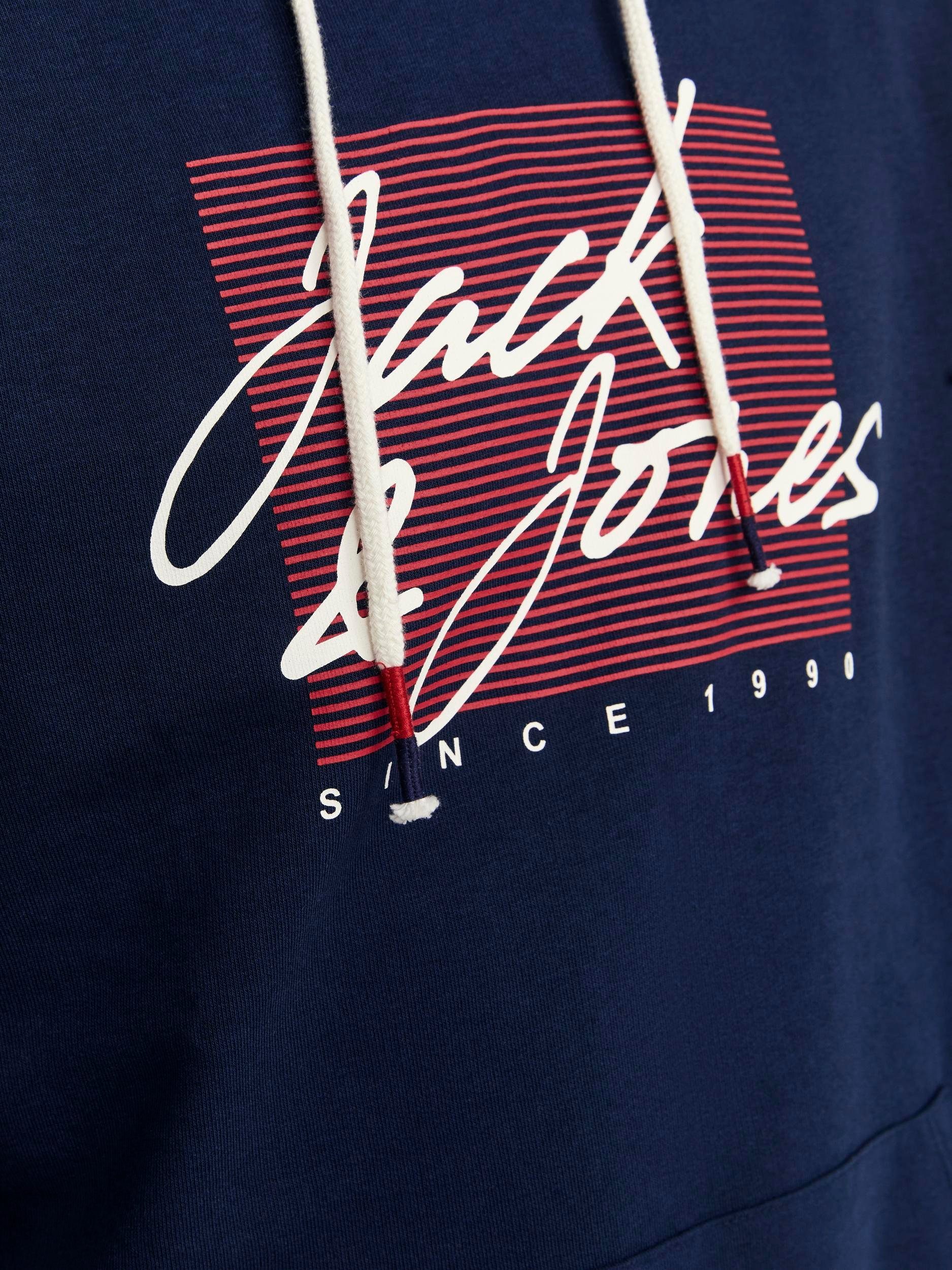 Jack & Jones Hoodie JJZURI SWEAT HOOD LN