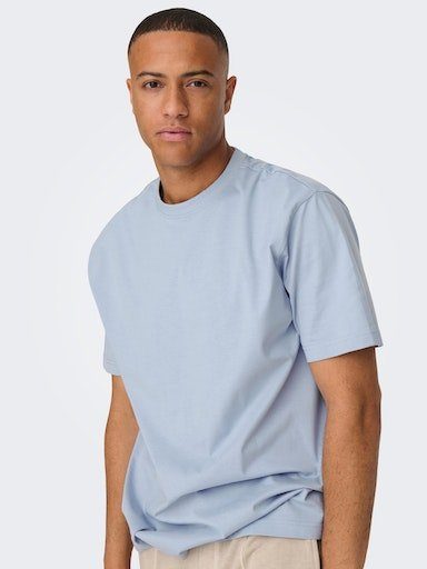 ONLY & SONS Shirt met ronde hals ONSFRED RLX SS TEE