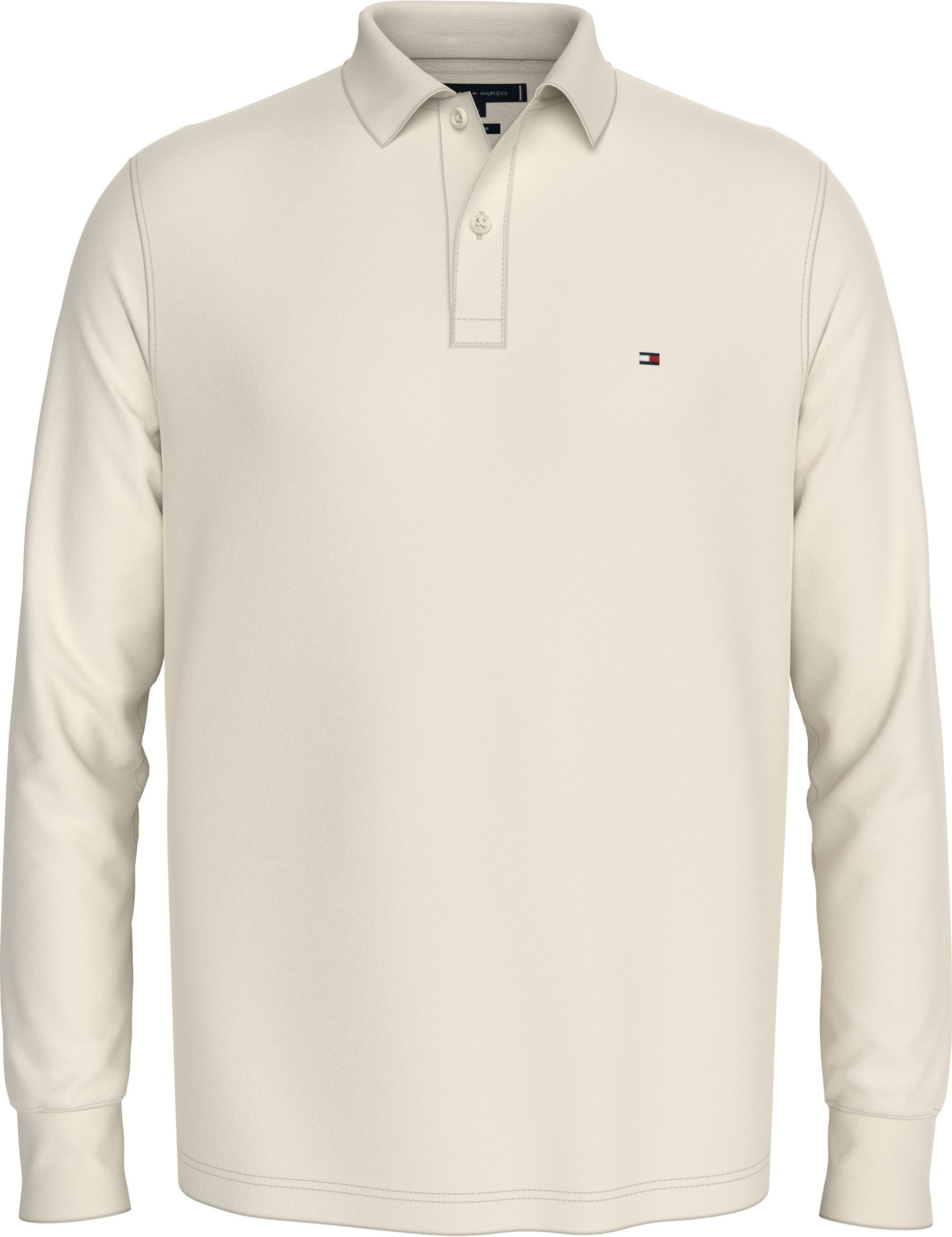 Tommy Hilfiger Poloshirt met lange mouwen L S LIQUID COTTON REG POLO