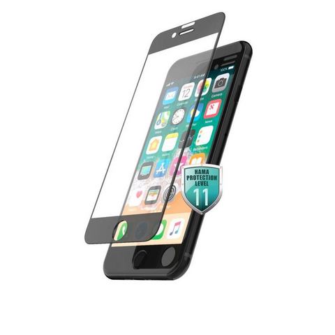 Hama Displaybeschermingsglas 3D Full Screen Screenprotector voor iPhone 7-8-SE 2020-SE 2022, zwart