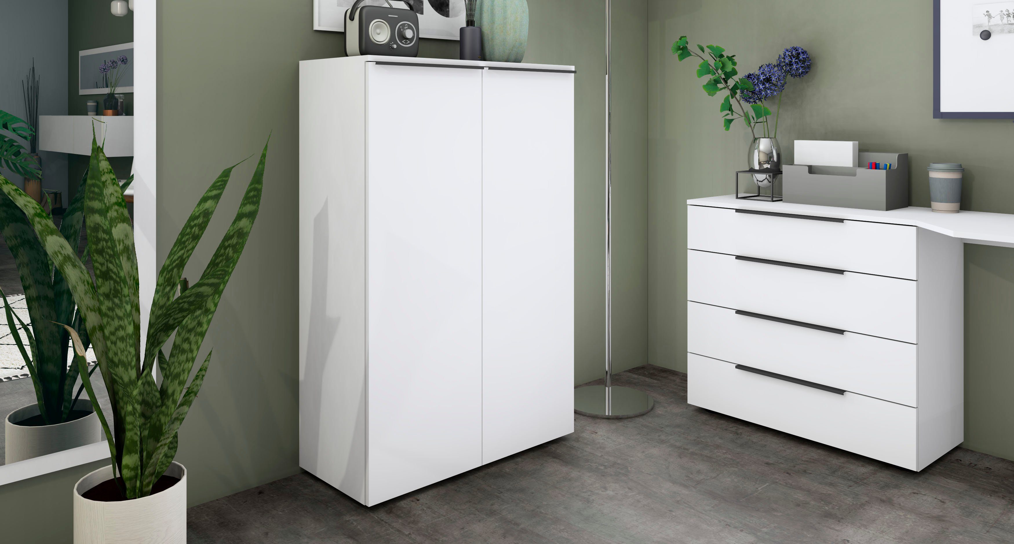 borchardt Möbel Archiefkast Tom Breedte 76 cm, multifunctionele kast