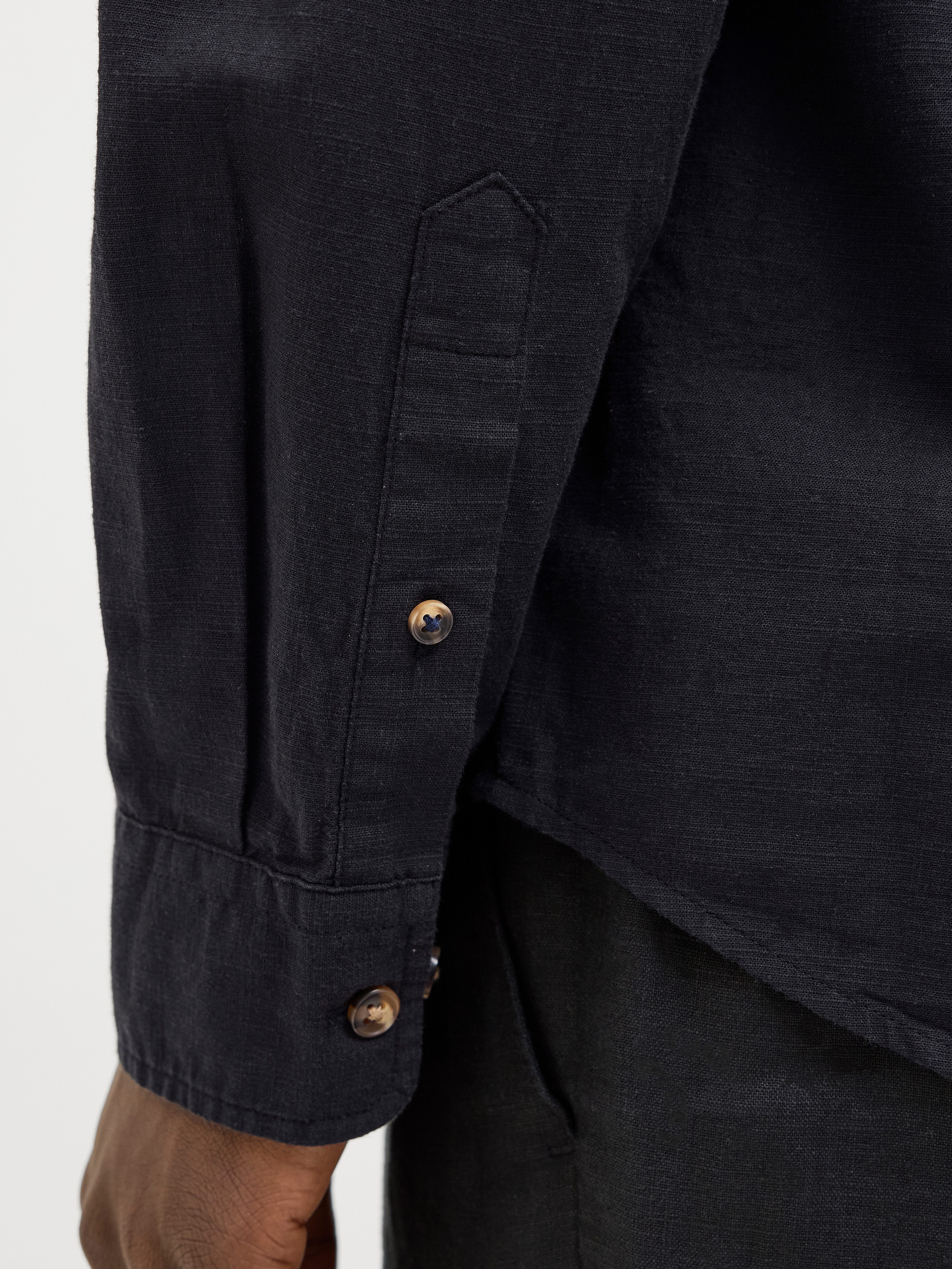 Jack & Jones Overhemd met lange mouwen JJESUMMER BAND SHIRT LS SN