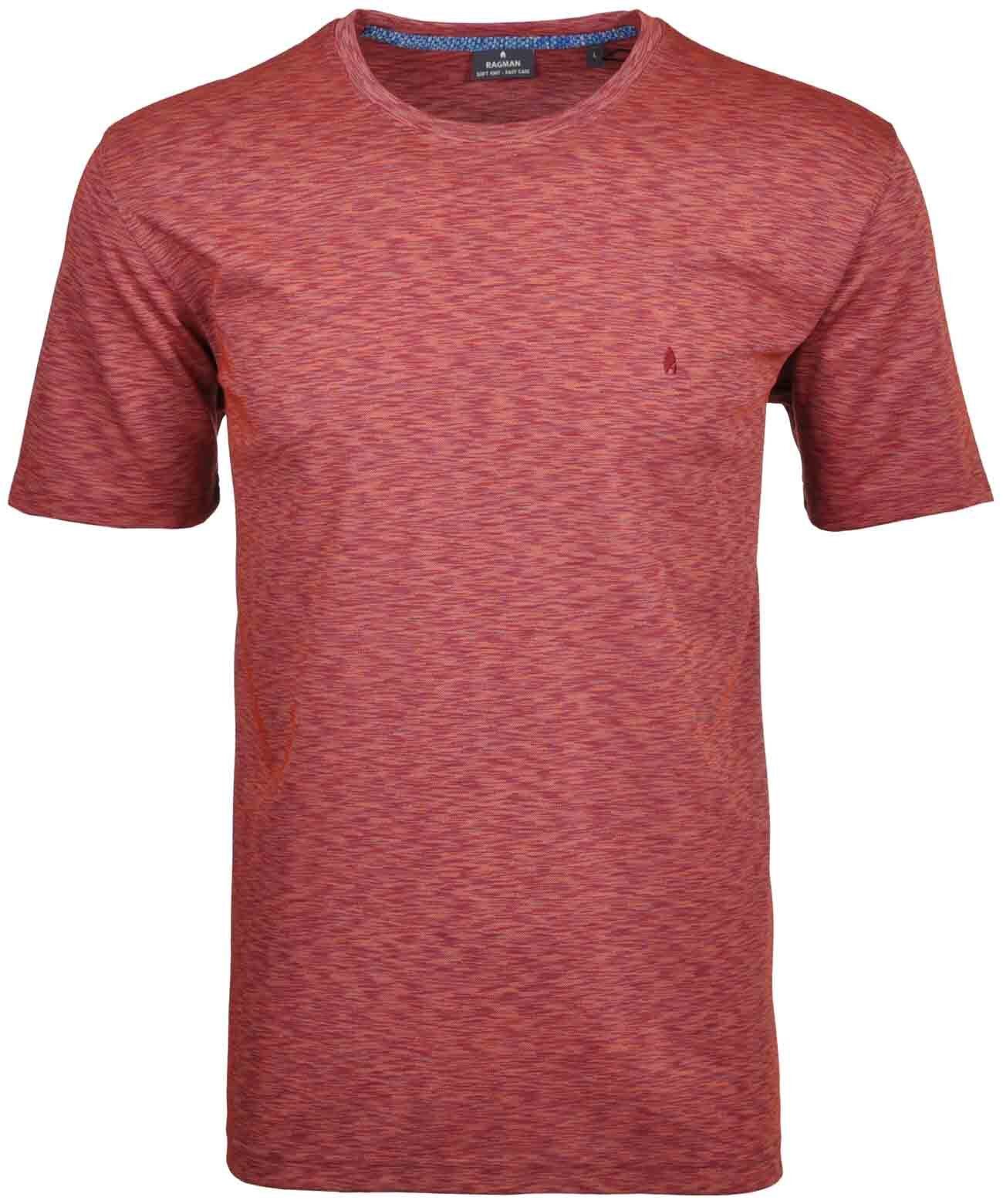 RAGMAN T-shirt heren t-shirts maat S blauw