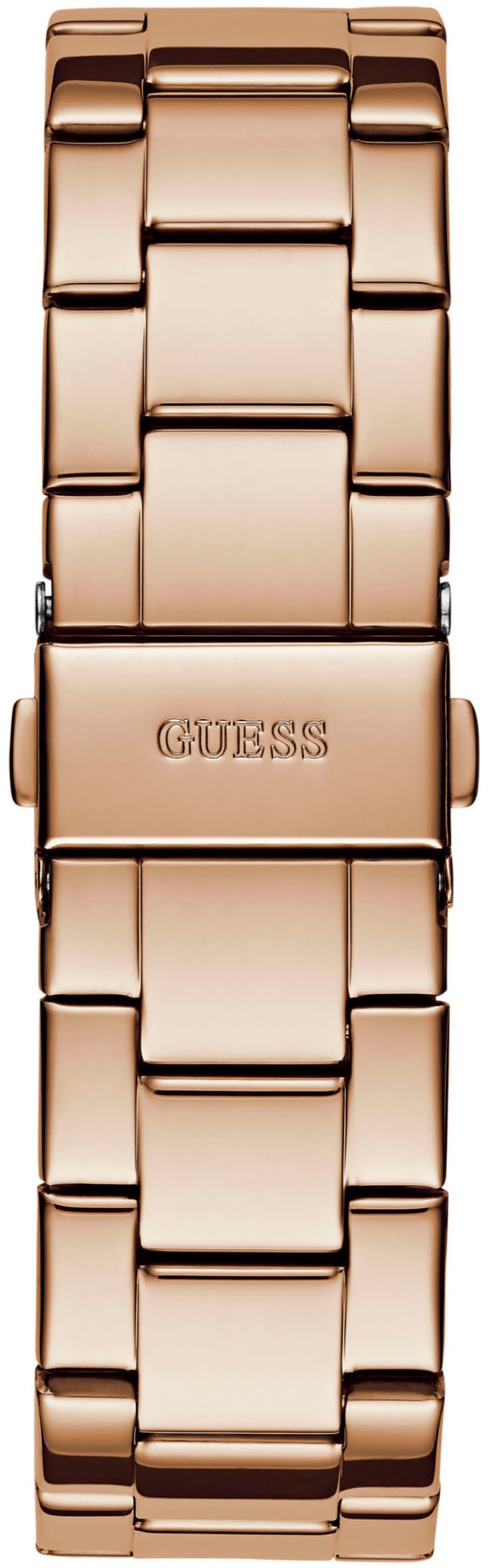 Guess Multifunctioneel horloge Zoe Quartzhorloge, horloge, damenuur, datum, 12/24-uurs weergave