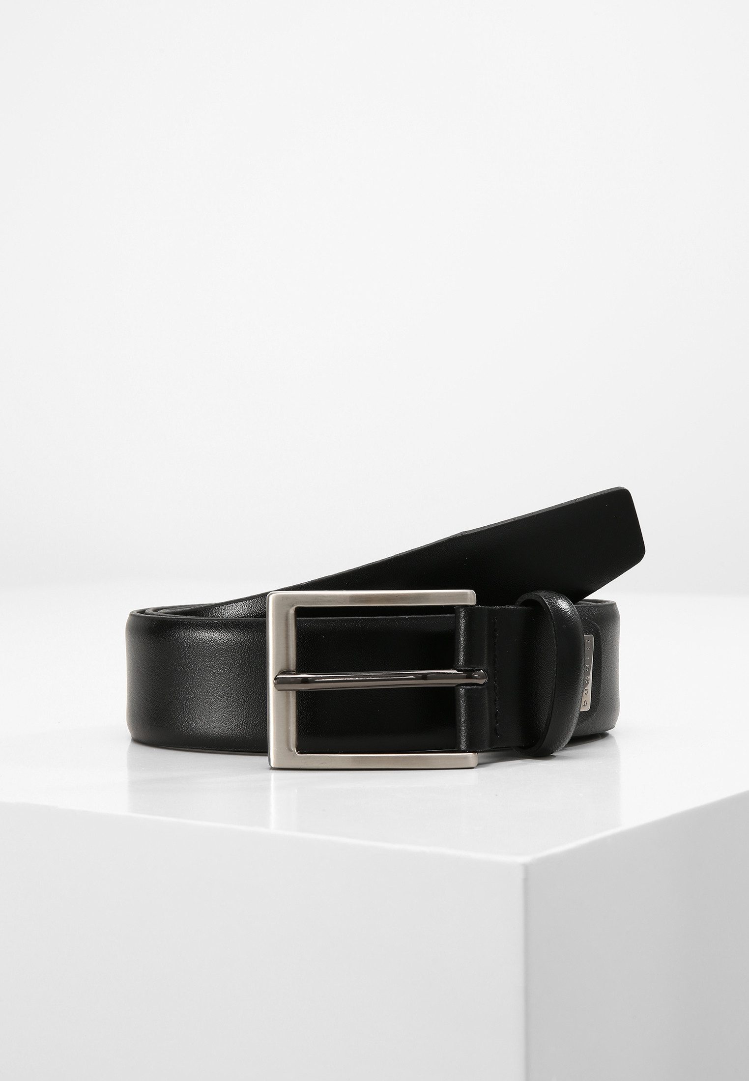 Bugatti Leren riem unisex riemen maat 110 zwart