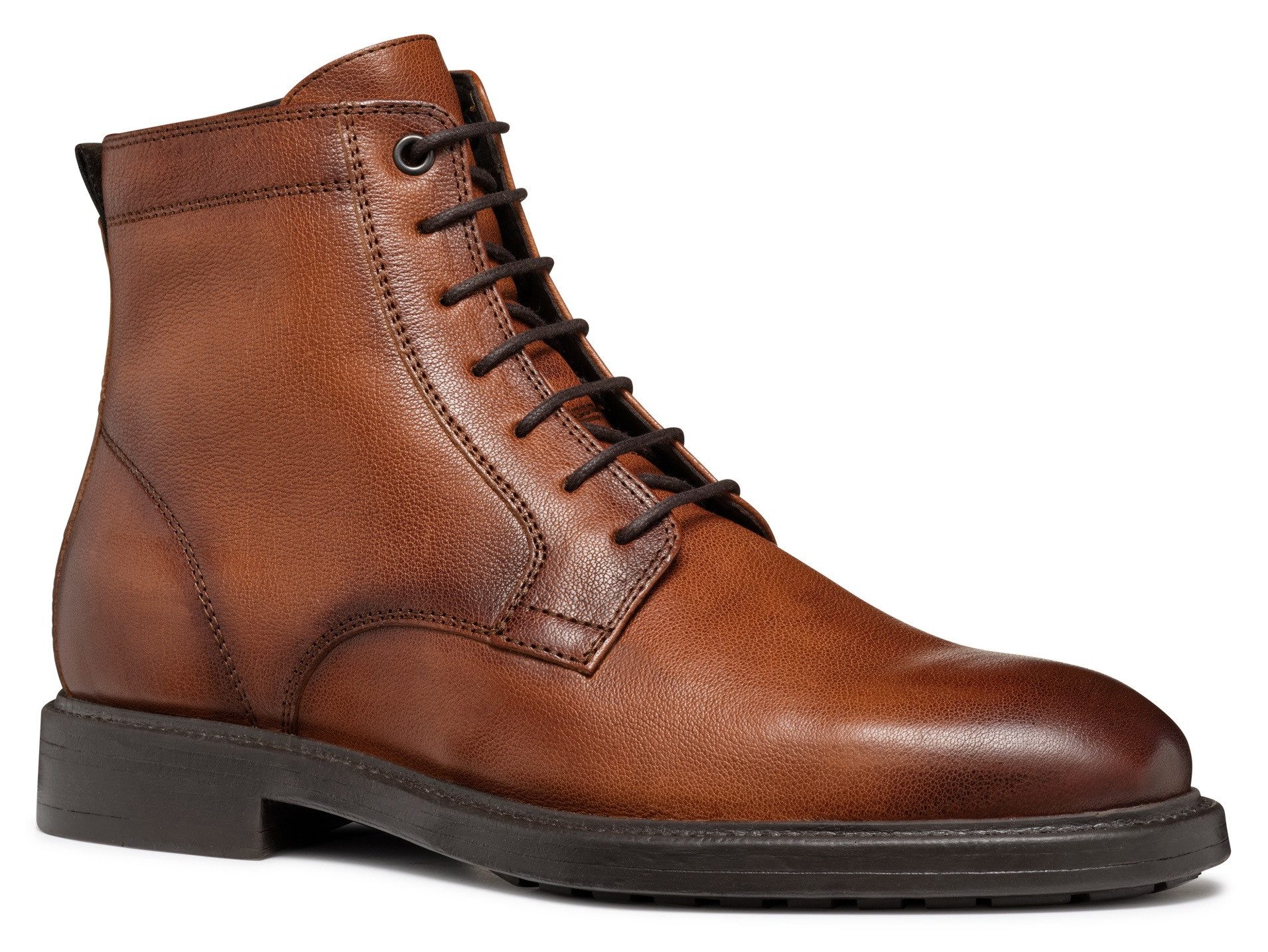 Geox Veterschoenen U TIBERIO D Zakelijke schoen, feest schoen met fijne blokhak