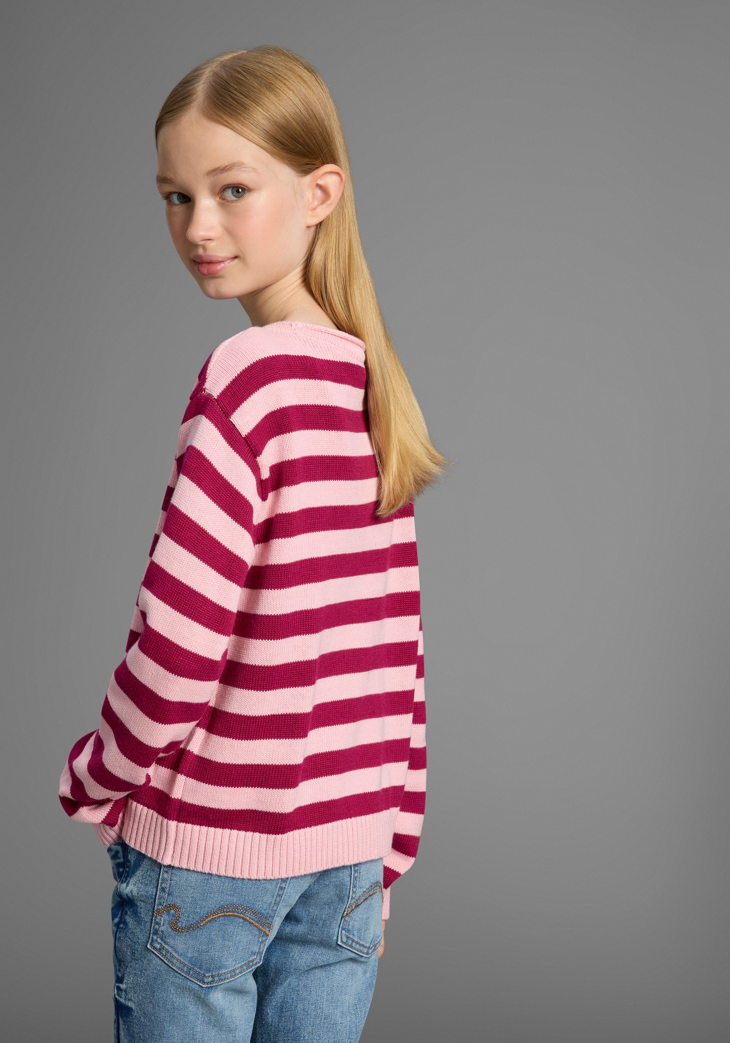 KIDSWORLD Gestreepte trui