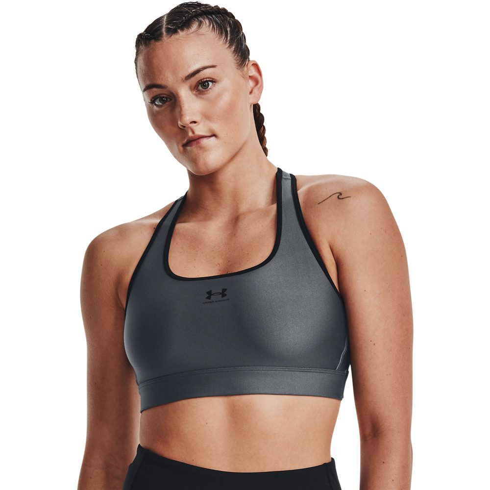 Under Armour® Sport-bh HeatGear® Perfect voor de warme dagen. Houdt je koel en droog.