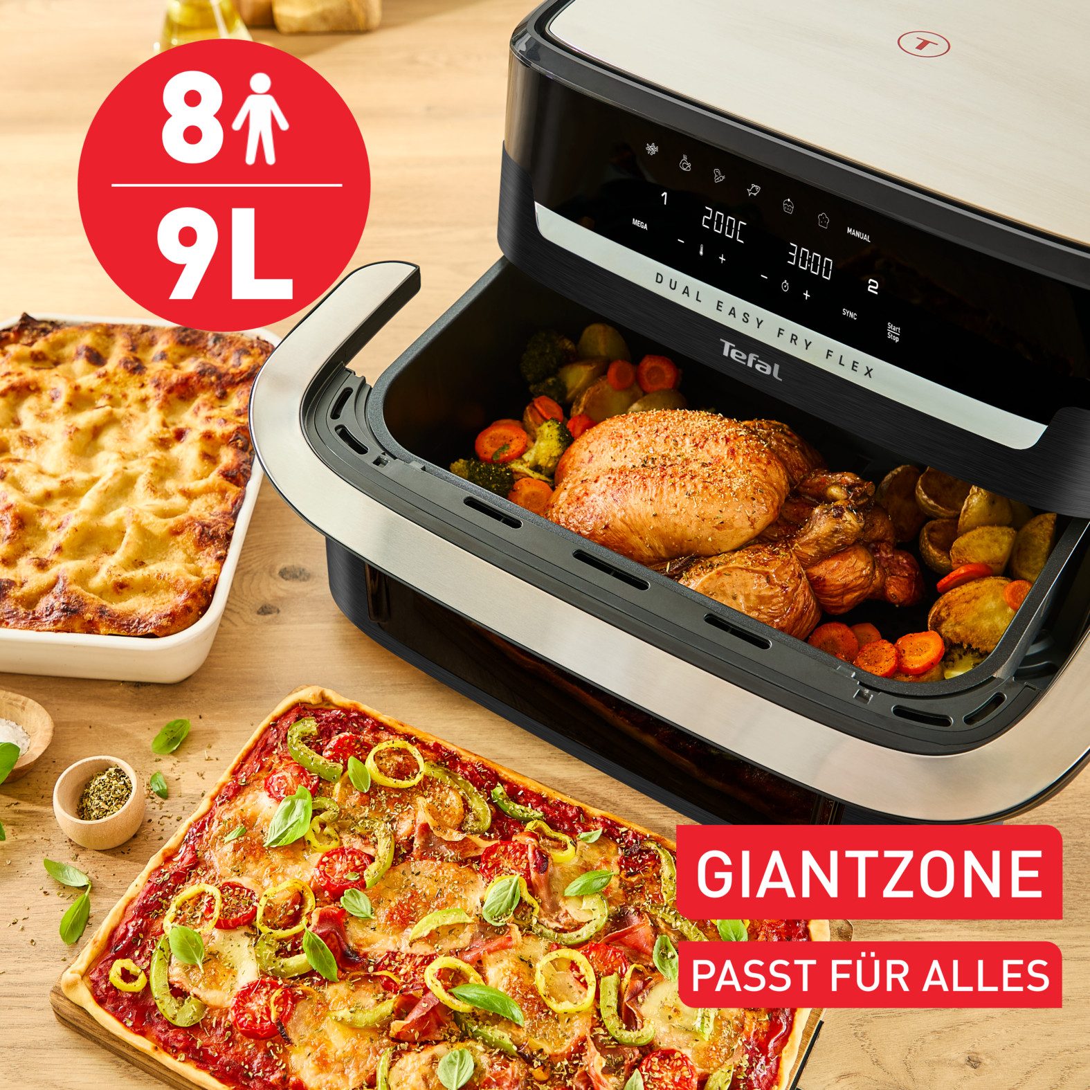 Tefal Airfryer EY9228 Easy Fry Flex