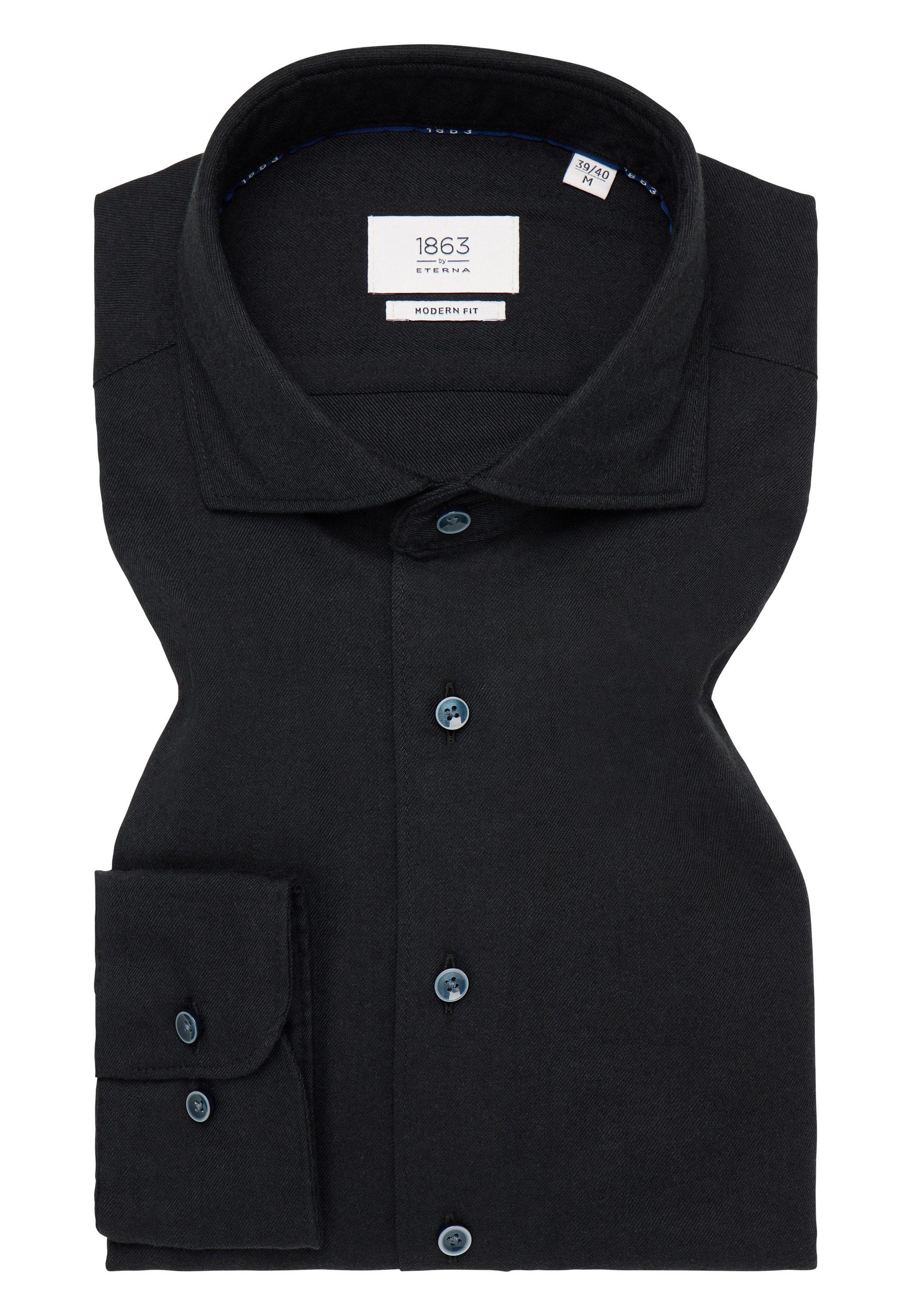 Eterna Overhemd met lange mouwen MODERN FIT EASY IRON (gemakkelijk te strijken)