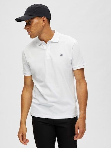 SELECTED HOMME Poloshirt SLHDANTE SS POLO NOOS