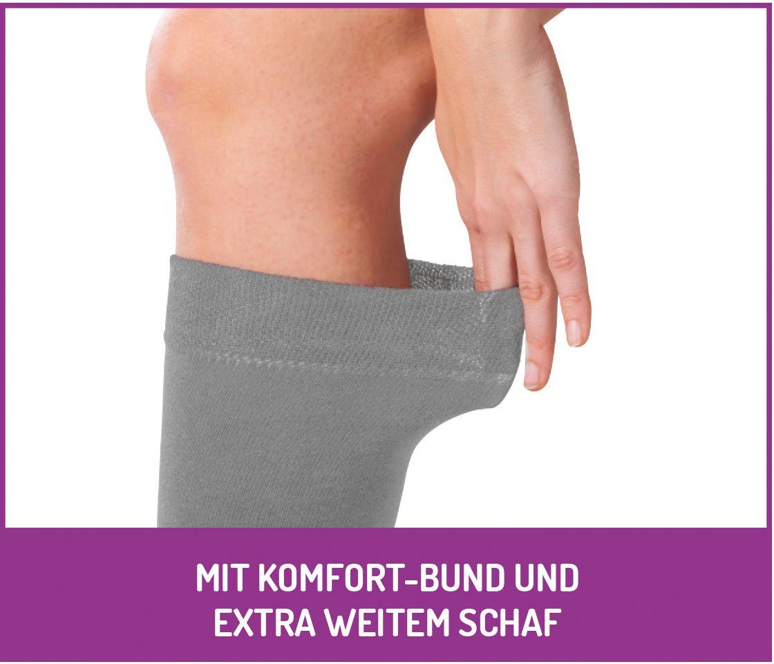 Fußgut Diabetessokken Venenvriend Sensitiv Sokken met Airchannel voetventilatie (2 paar)