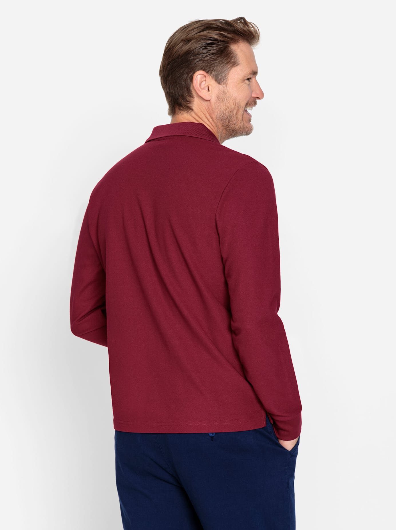 Catamaran Poloshirt met lange mouwen (1-delig)