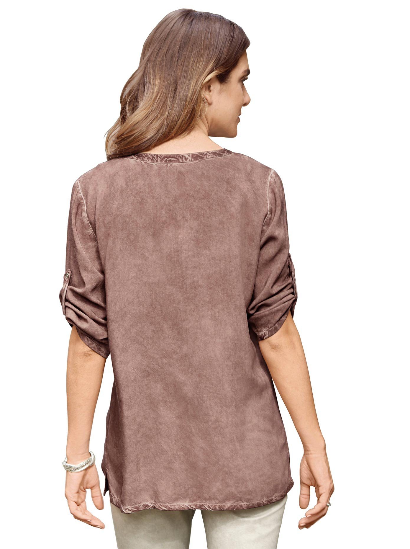 Classic Basics Blouse met korte mouwen