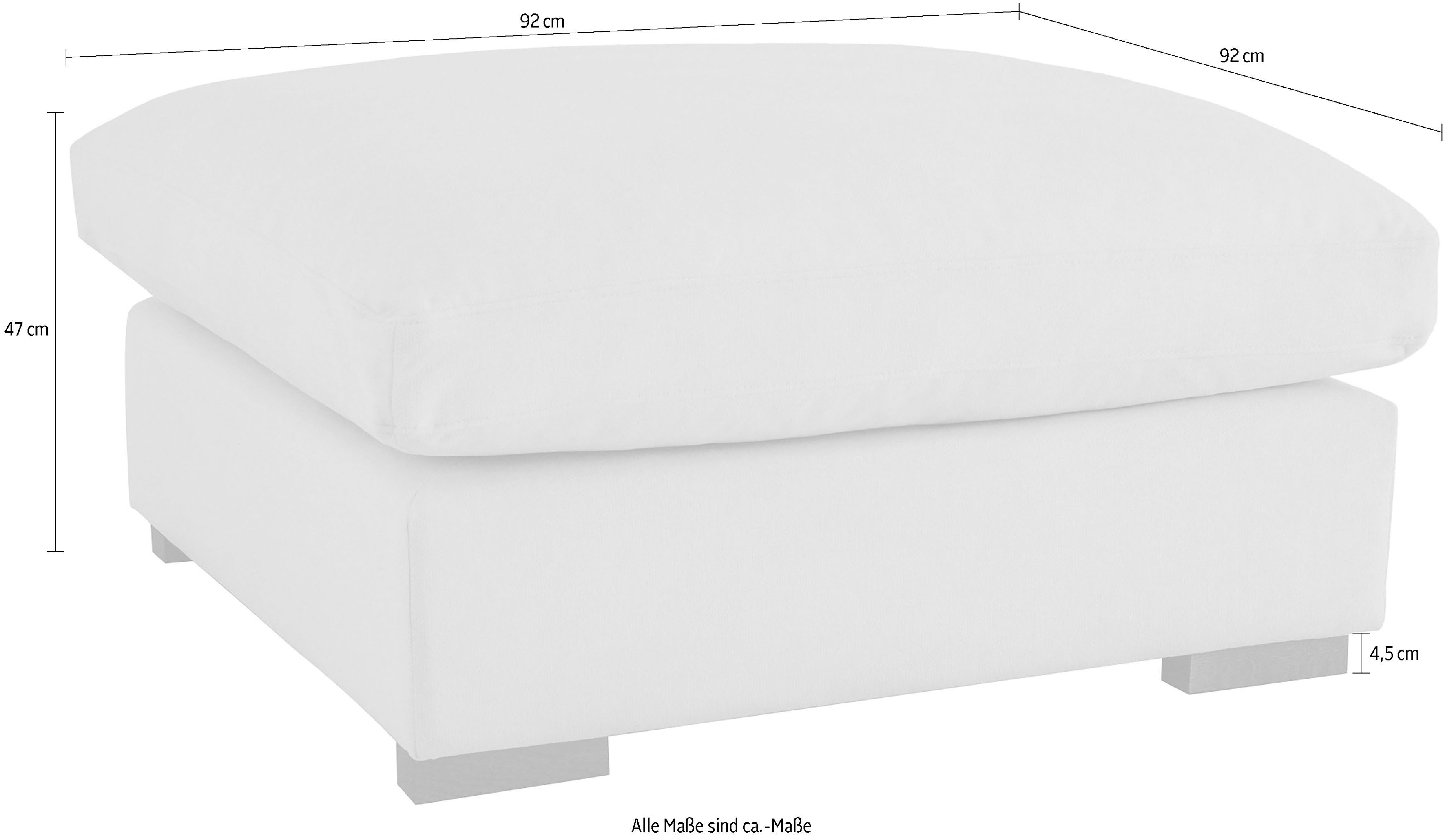 Guido Maria Kretschmer Home&Living Hocker Pantin met veren en dons