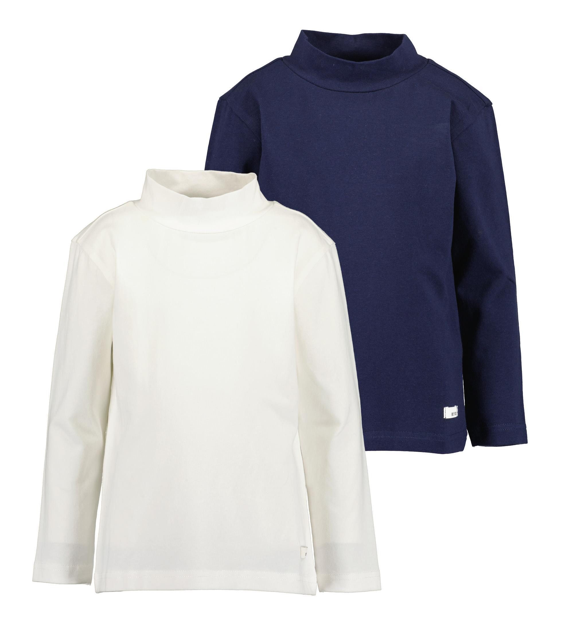 Blue Seven Shirt met lange mouwen Blue Seven jongens shirt met lange mouwen met staande kraag (2-delig) jongens shirts maat 98 multicolor