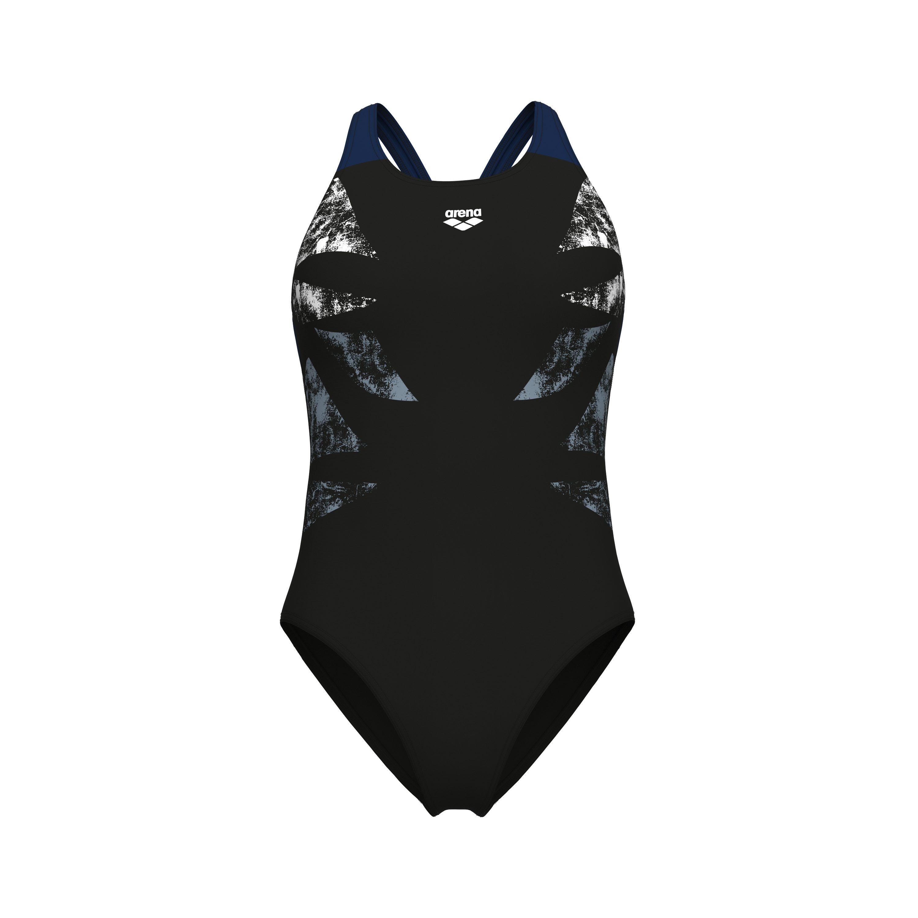 Arena Badpak WOMEN'S ARENA GRAPHIC SWIMSUIT V BACK L (1 stuk)