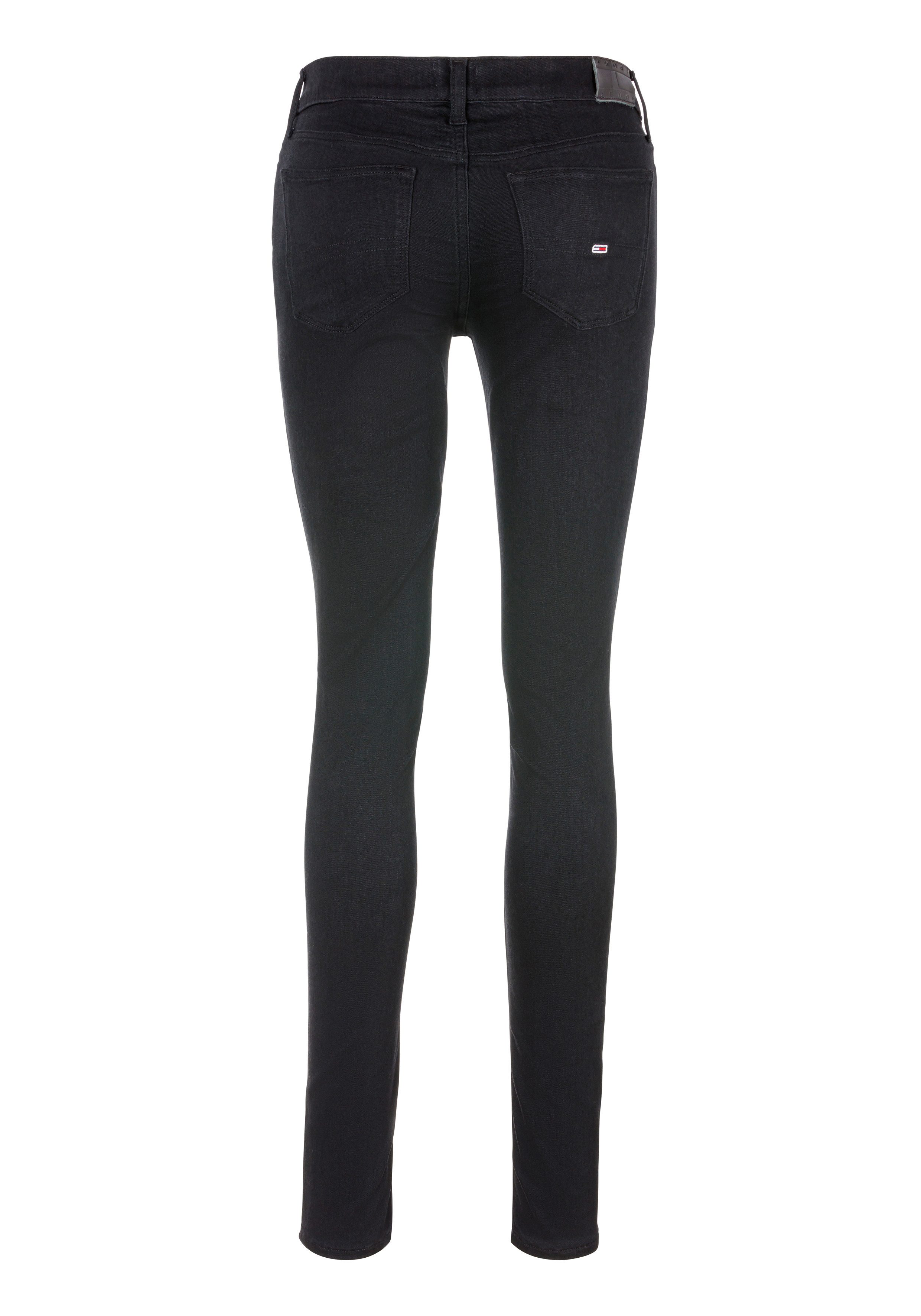 TOMMY JEANS Skinny fit jeans Nora Mid Rise Skinny Fit Röhrenjeans van katoenstretch met gemiddelde taillehoogte