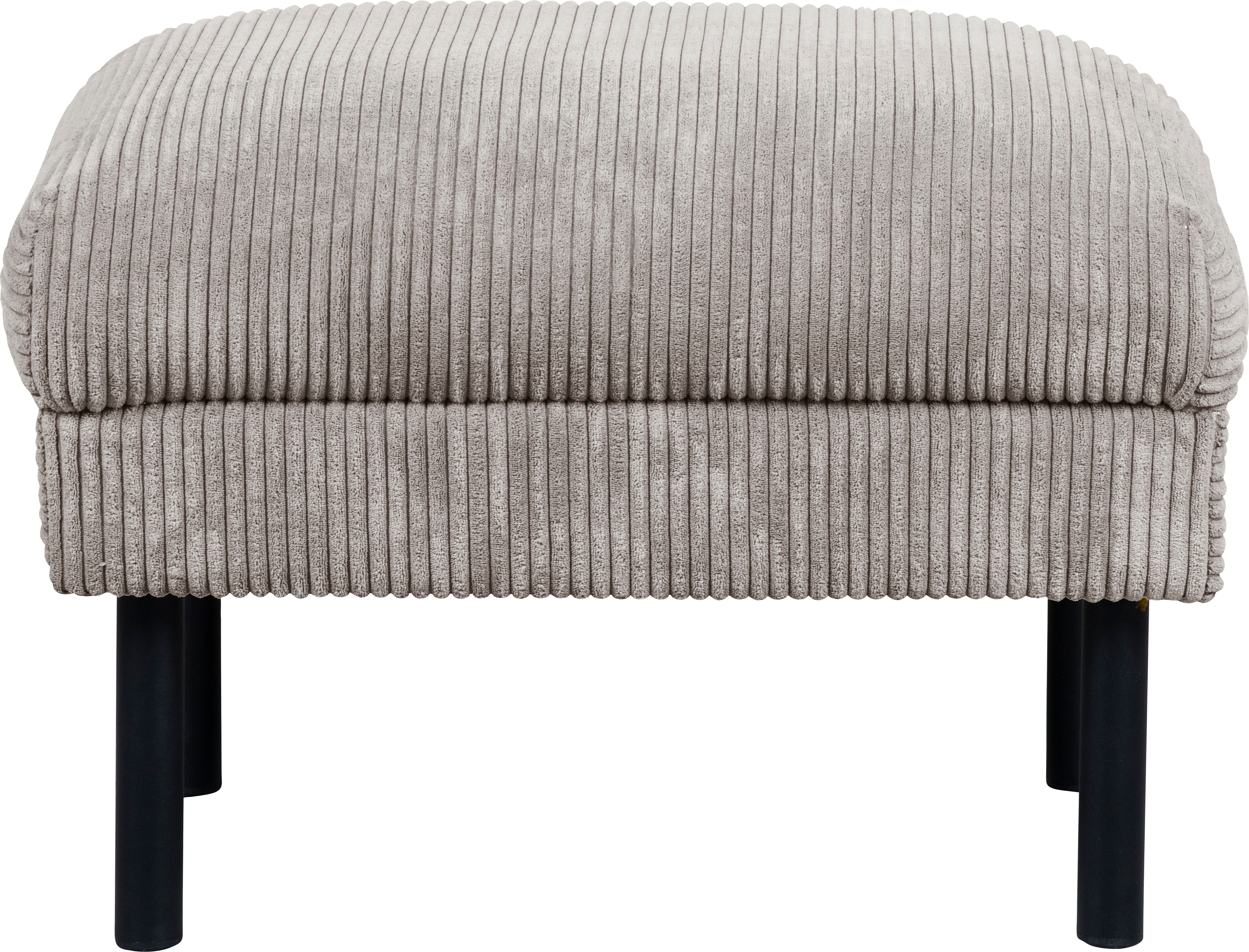 Guido Maria Kretschmer Home&Living Hocker Lillibeth poef, zitzak, afmetingen B/D/H: 64/50/48 cm passend bij de lillibeth-serie, ook in ribfluweel en fluwelen look