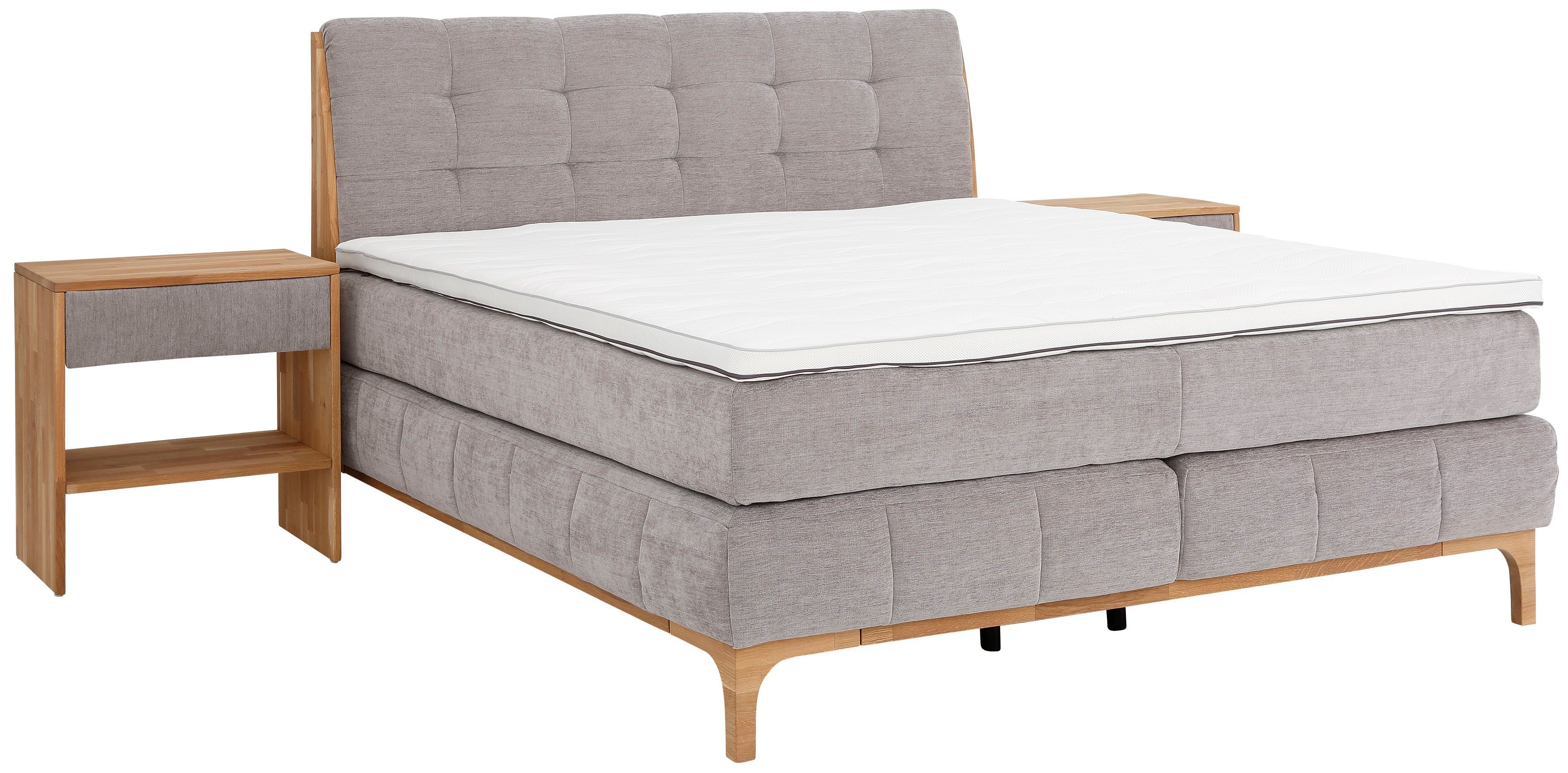 OTTO products Boxspring Jelle gecertificeerde, gerecyclede overtrekstoffen, verschillende uitvoeringen (5-delig)