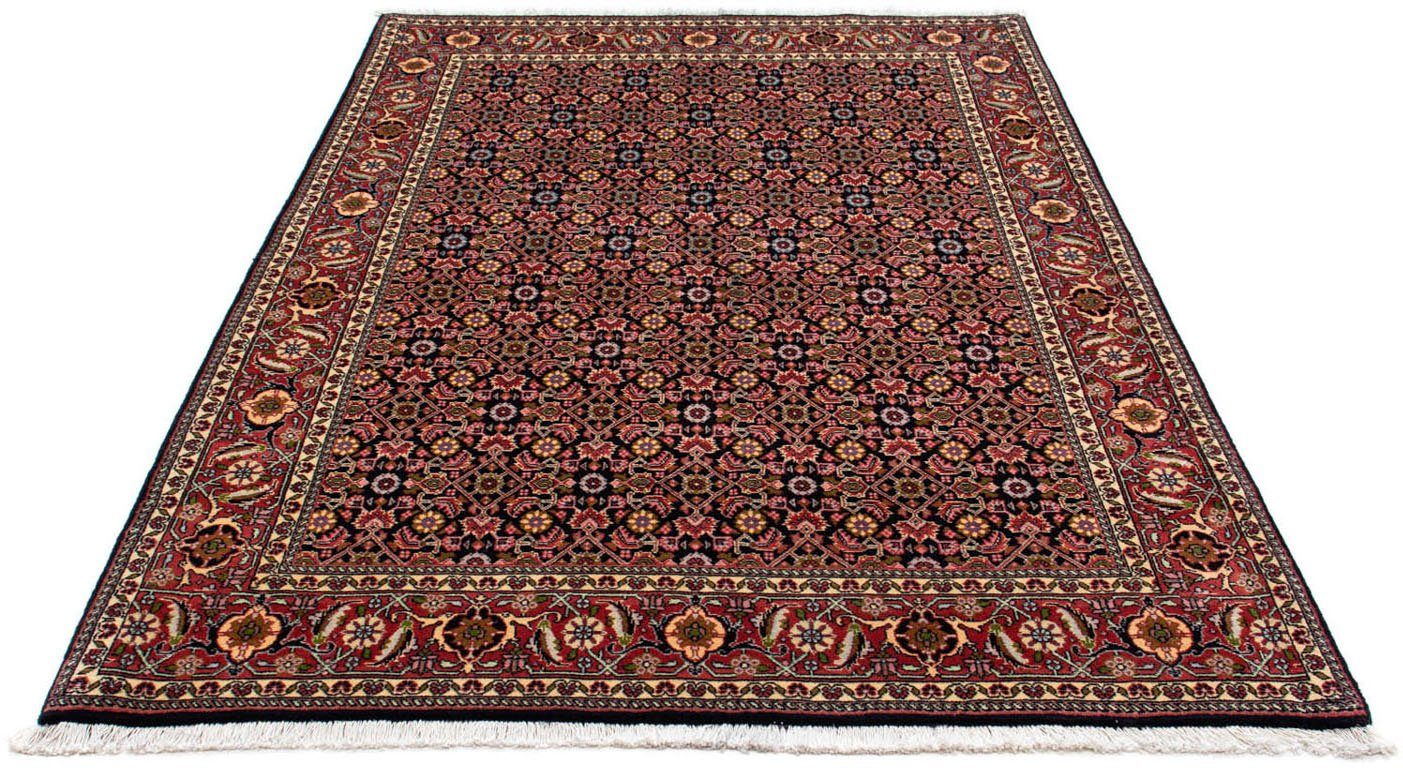 morgenland Wollen kleed Bidjar - Zanjan sterk gedessineerd Blu scuro 215 x 140 cm Uniek exemplaar met certificaat