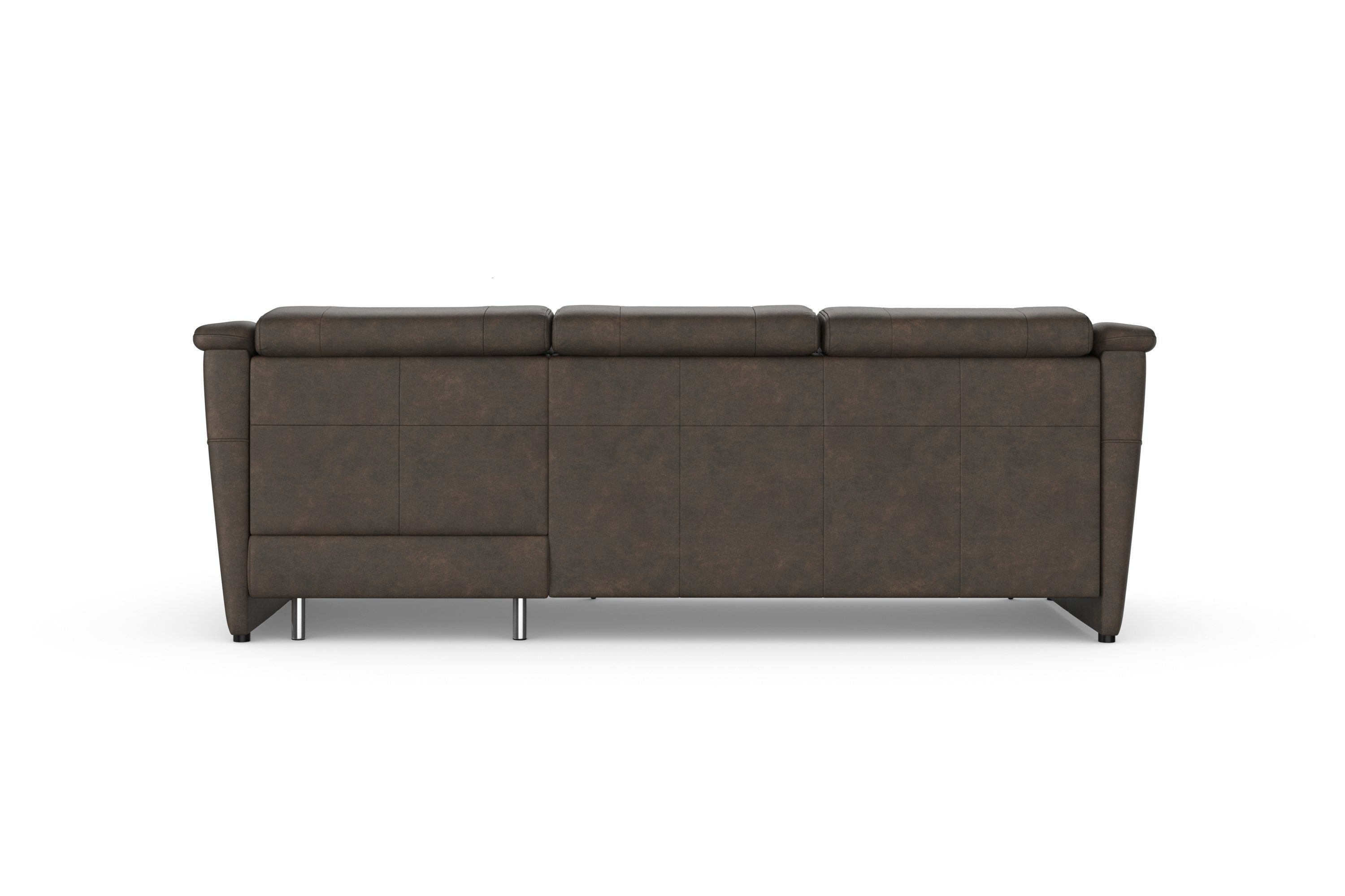 sit&more Hoekbank Freetown L-vorm met verstelbare hoofdsteun en comfortabele binnenvering