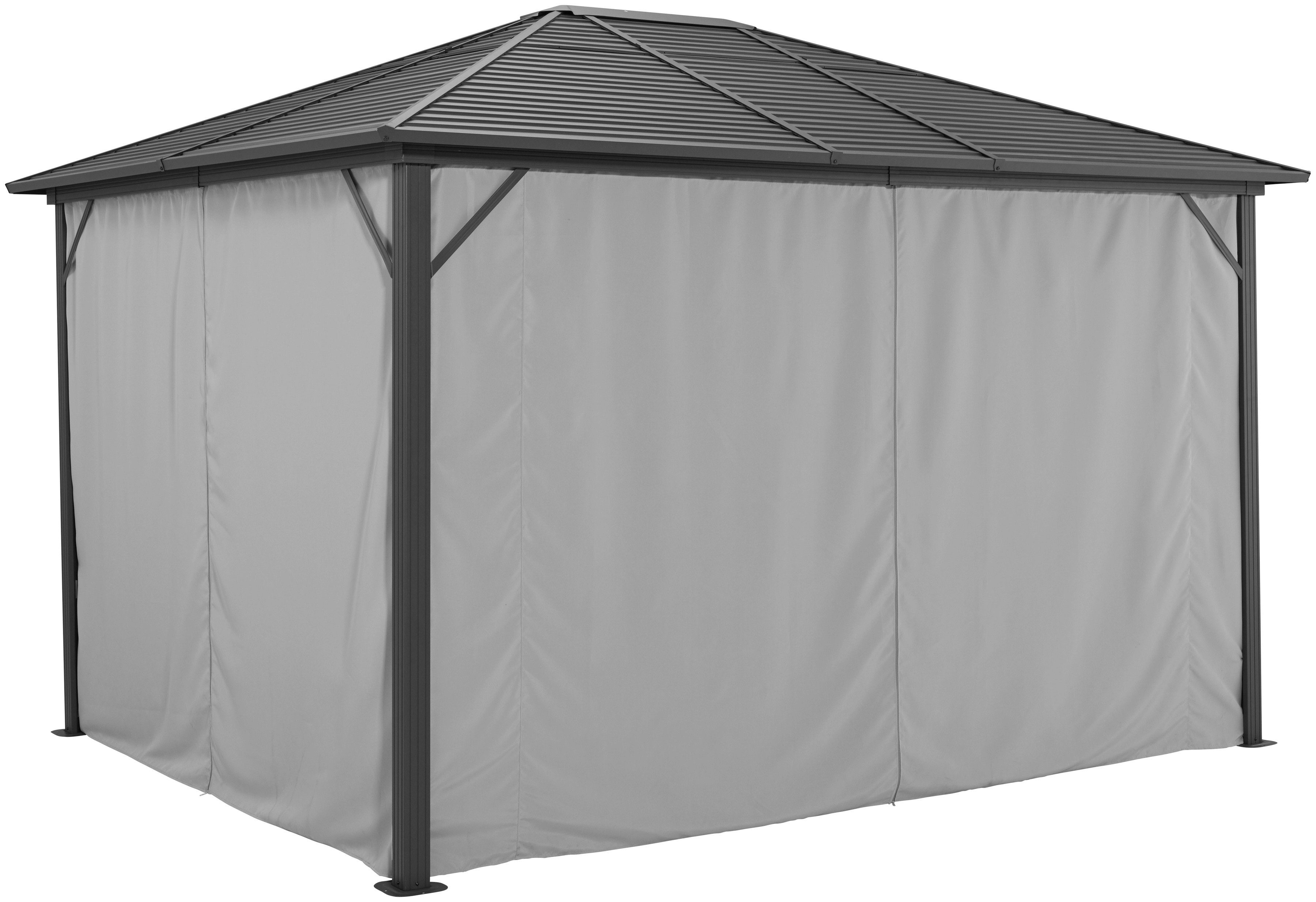 KONIFERA Zij-element partytent Barbados (set)