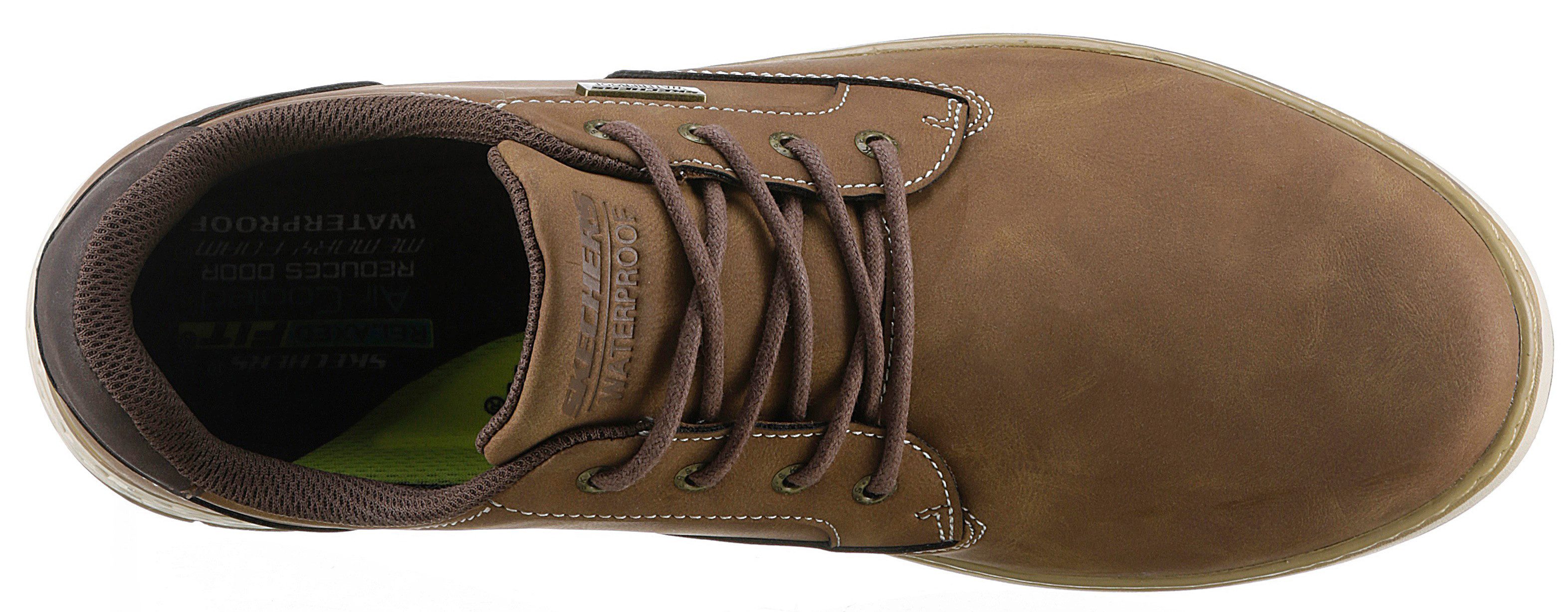 Skechers Veterschoenen GARLAN trekking schoen, sneakers, vrijetijdsschoen met contraststiksels