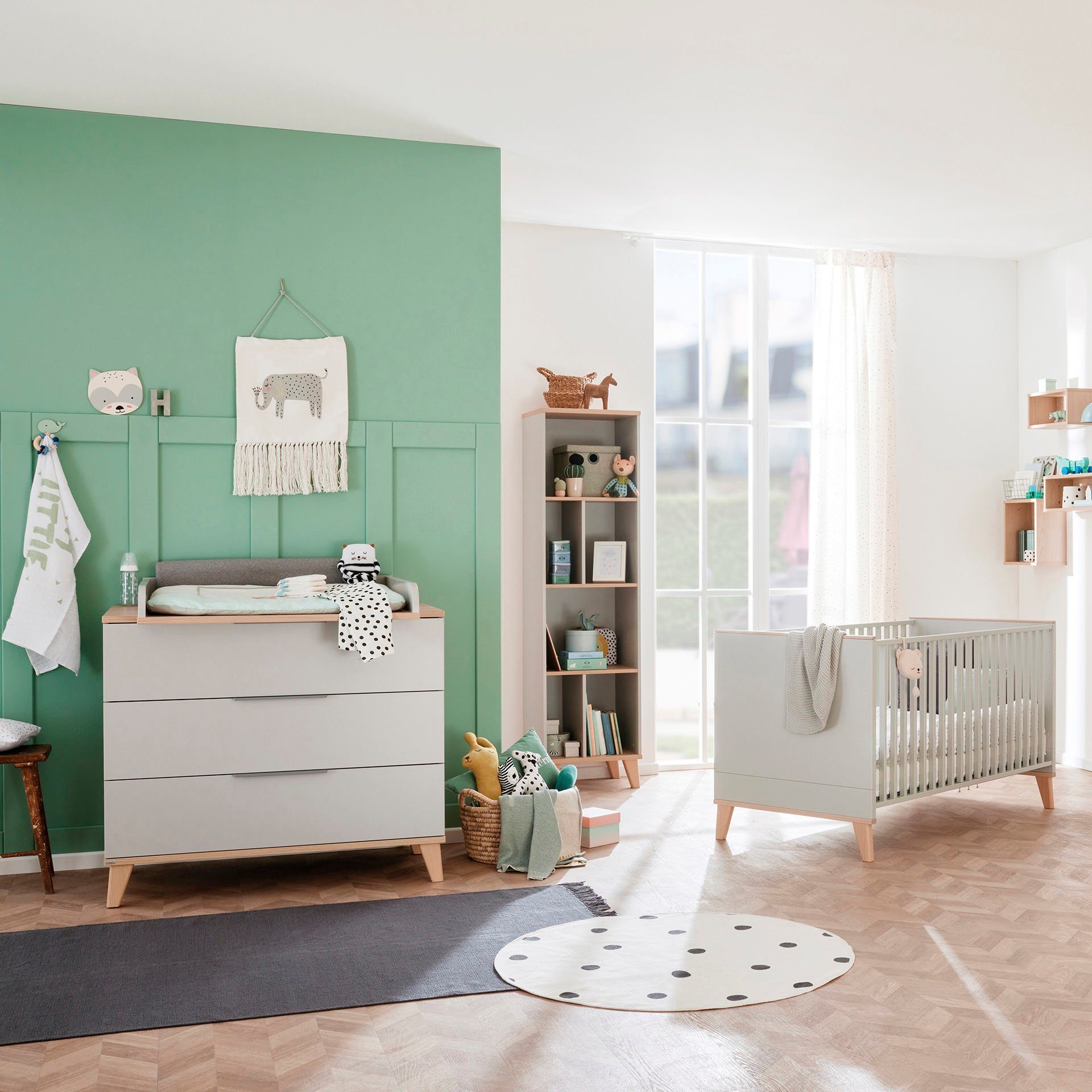 PAIDI Kinderwelten Commode Fiene 3 laden, bovenste lade volledig uittrekbaar