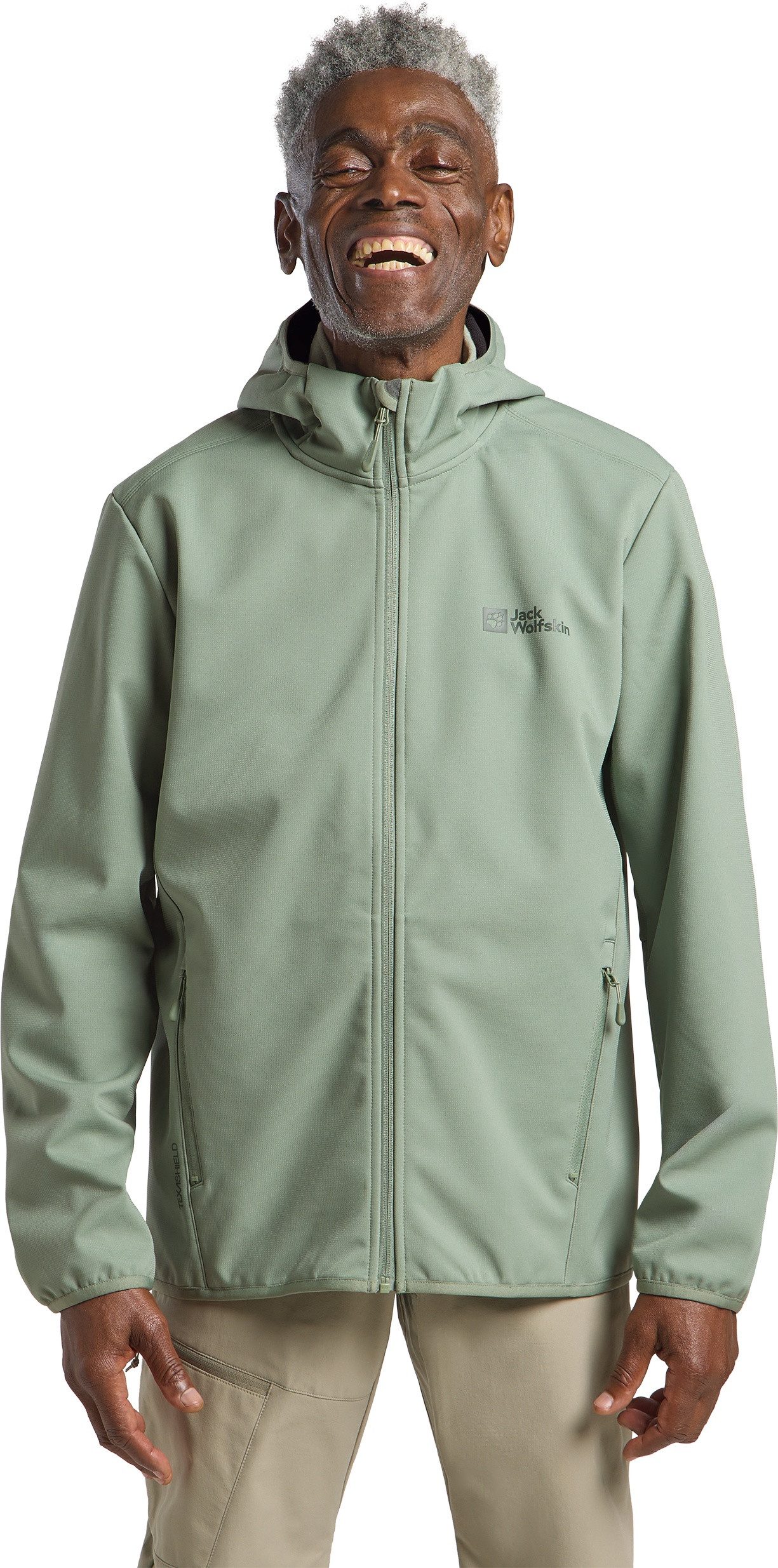 Jack Wolfskin Softshell-jack BORNBERG HOODY M