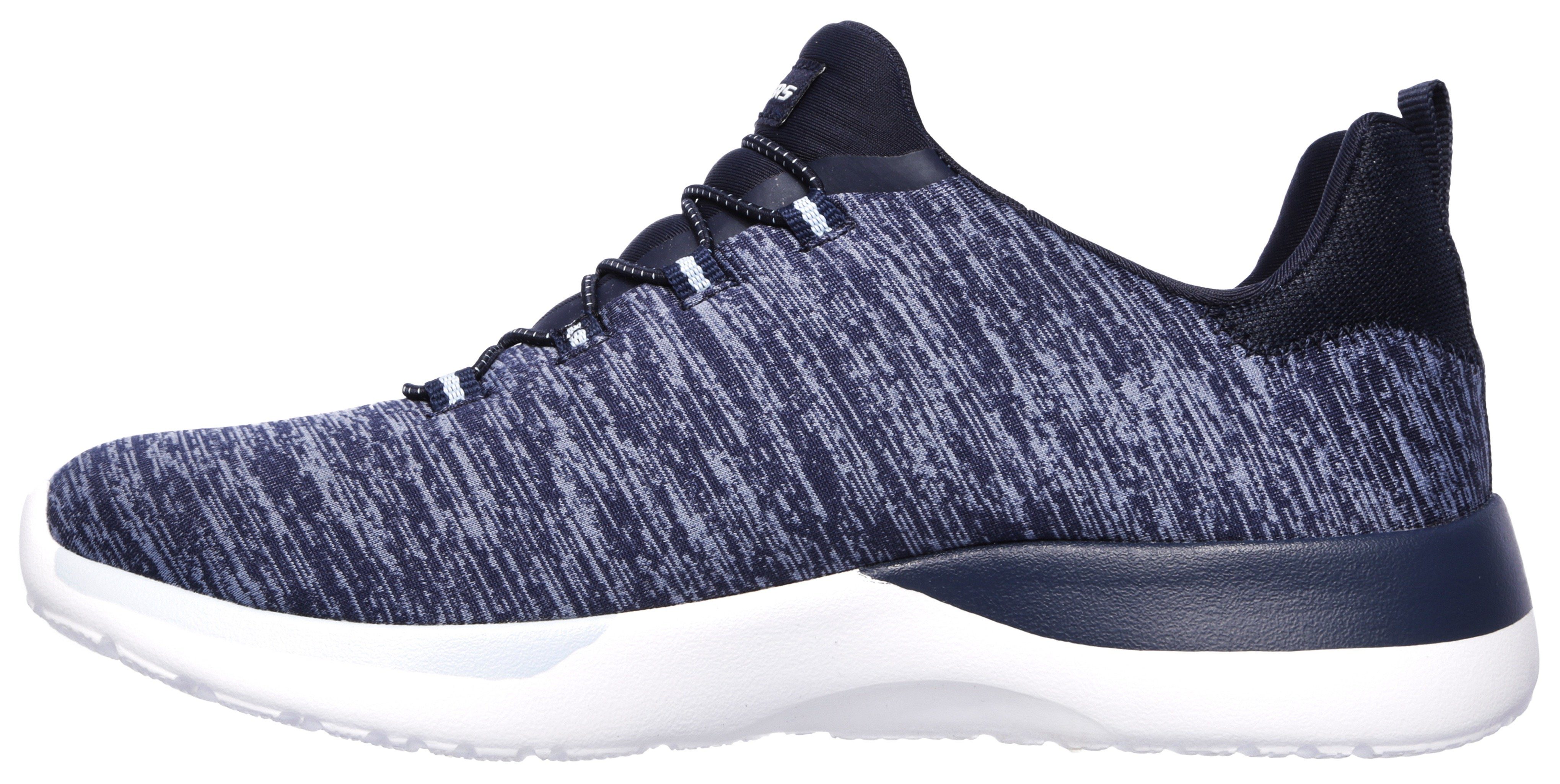 Skechers Slip-on sneakers DYNAMIGHT-BREAK-THROUGH Trainingsschoen, vrijetijdsschoen met praktische Gummitrek