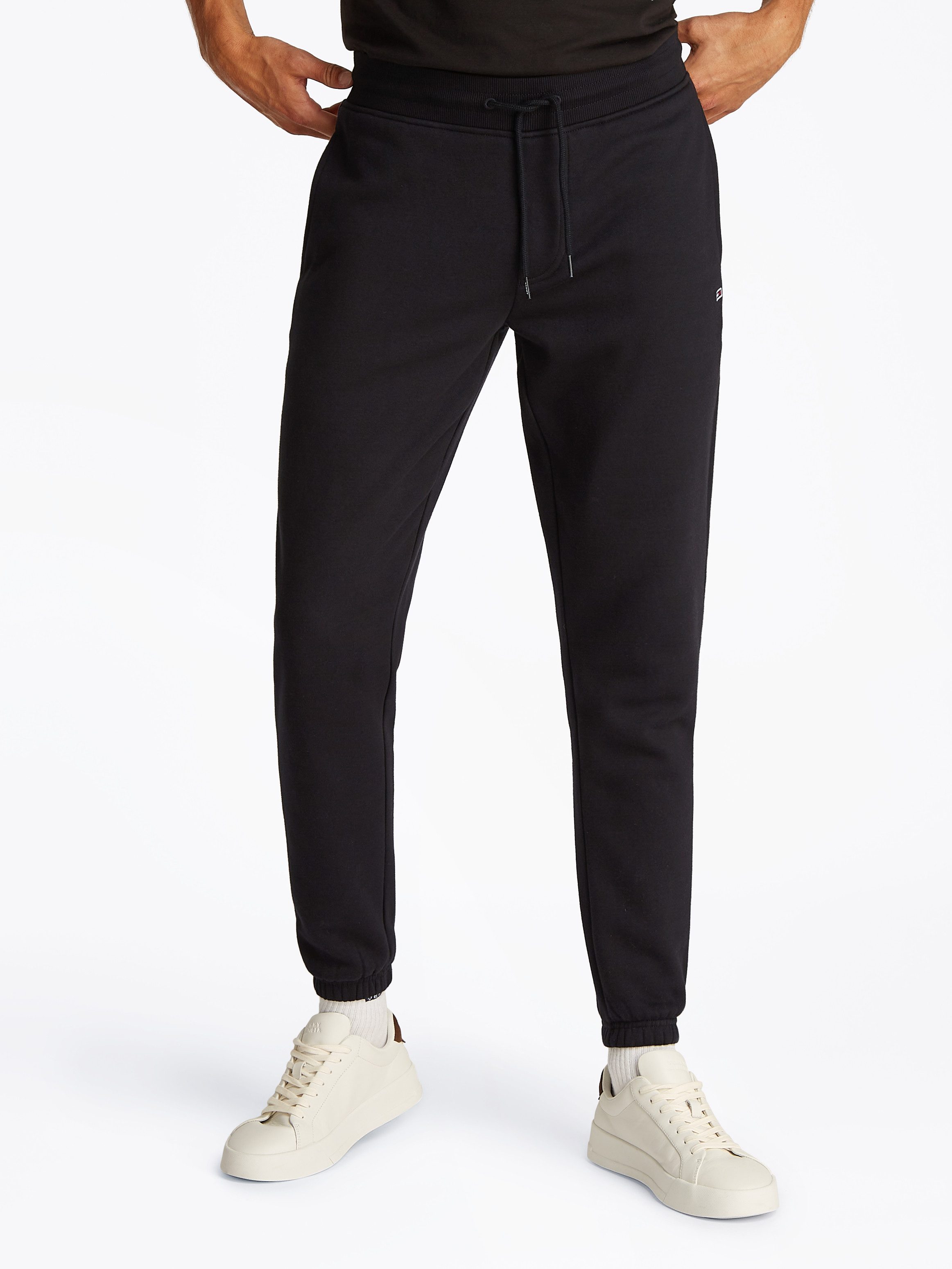 TOMMY JEANS Sweatbroek TJM SLIM S FLAG SWEATPANT