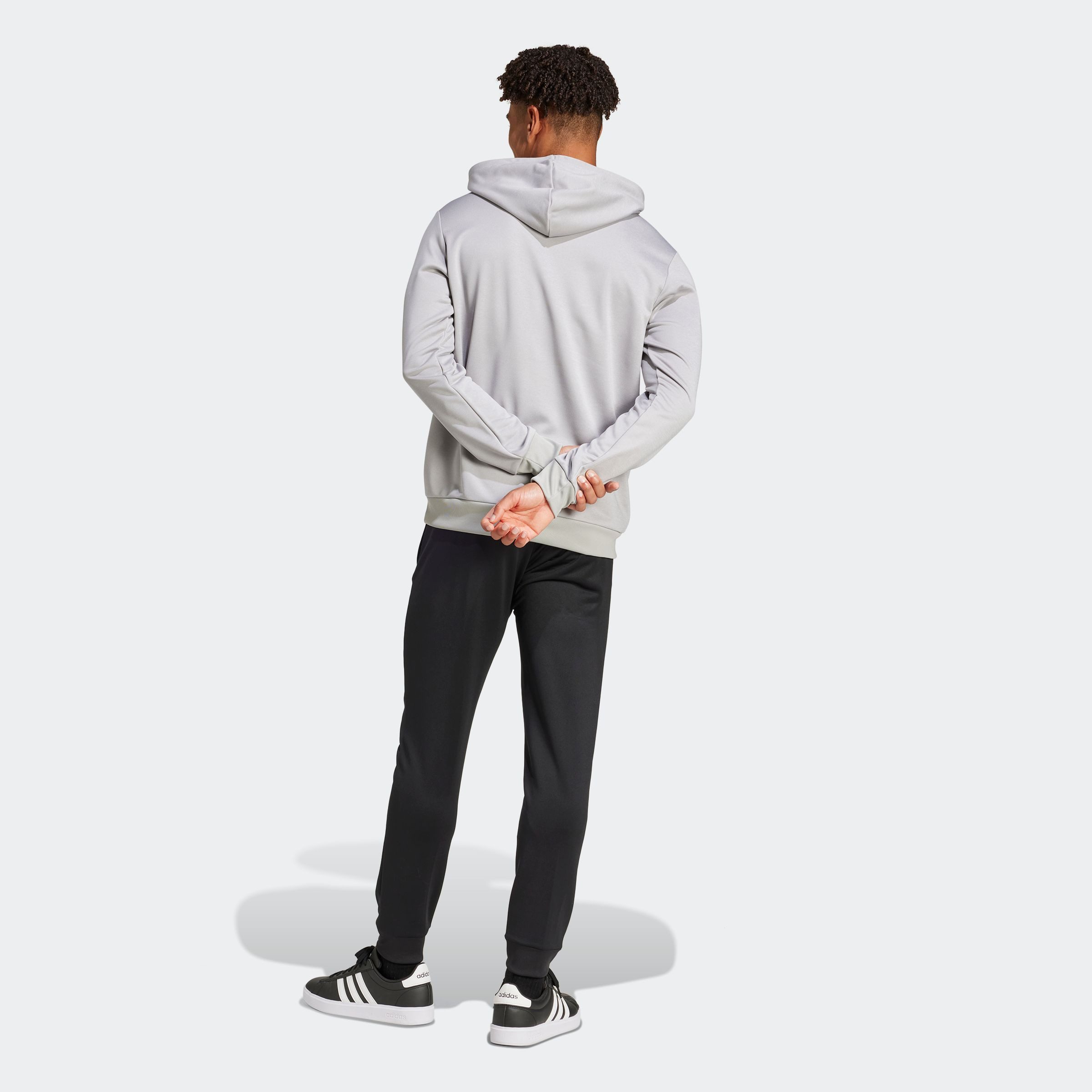 adidas Sportswear Trainingspak M BL FT HD TS van zacht french-terry materiaal, hoodie (2-delig)